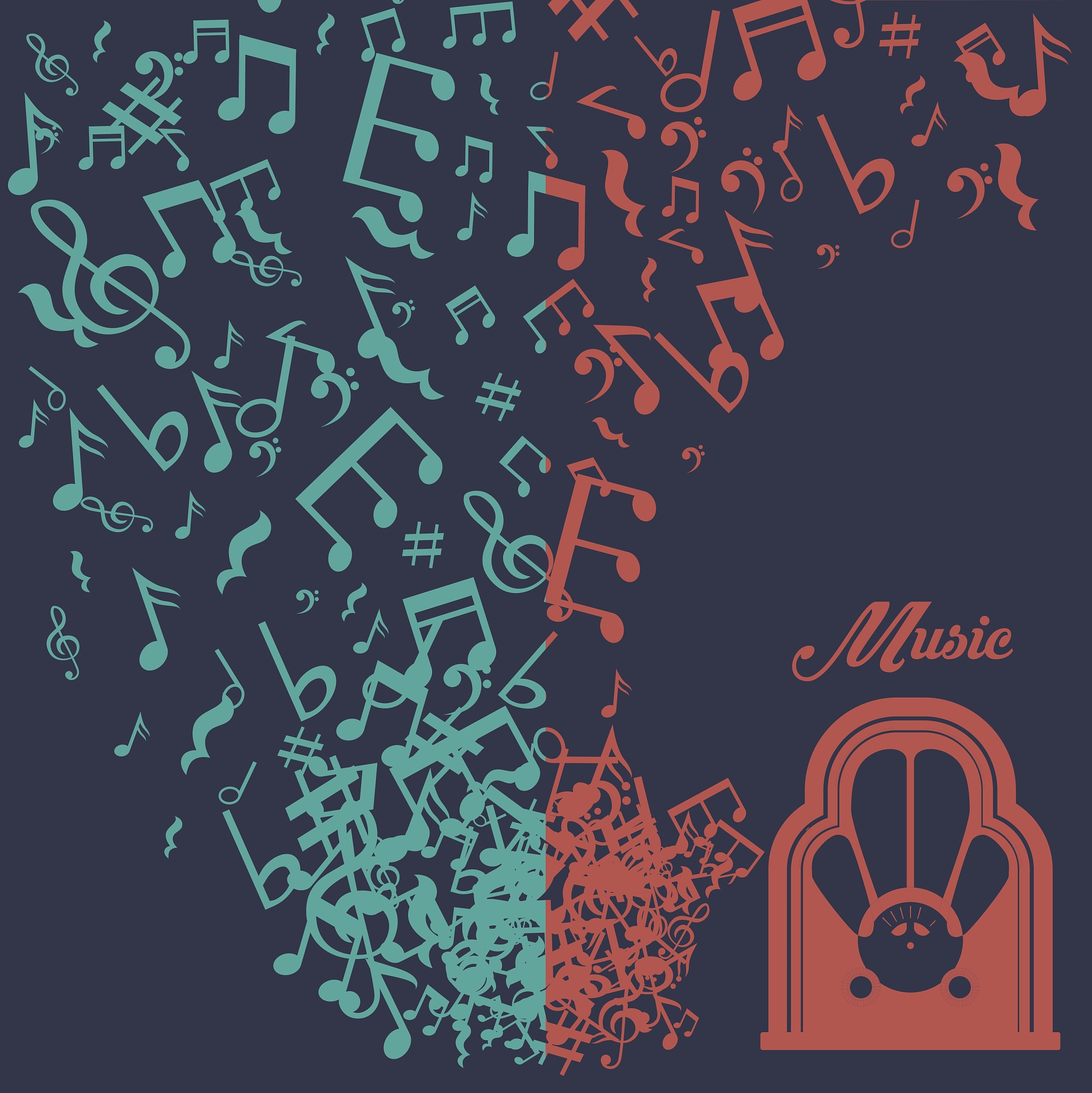 music icon design