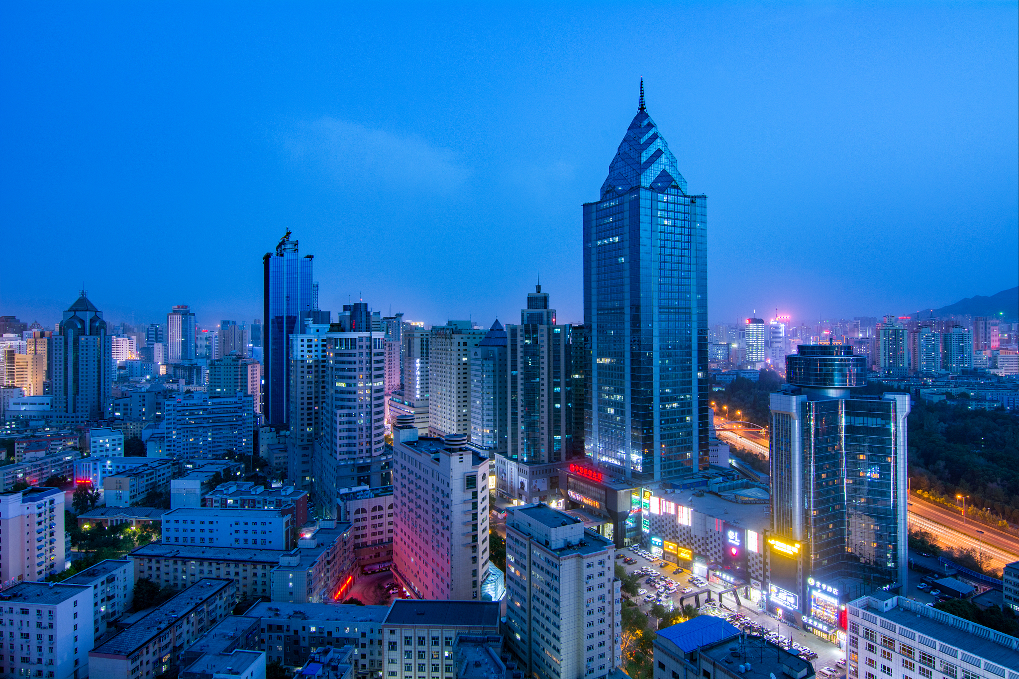 urumqi nightscape
