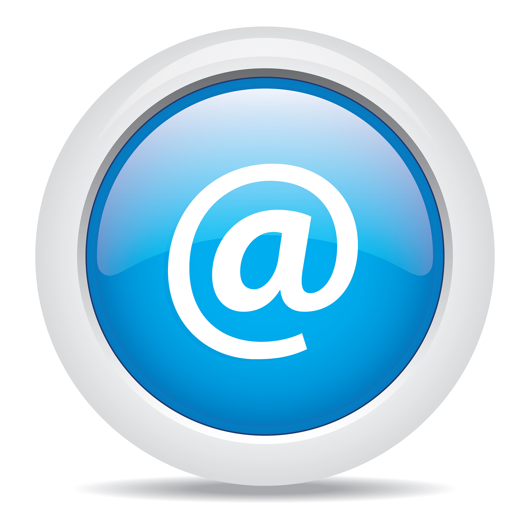 vector @mail symbol
