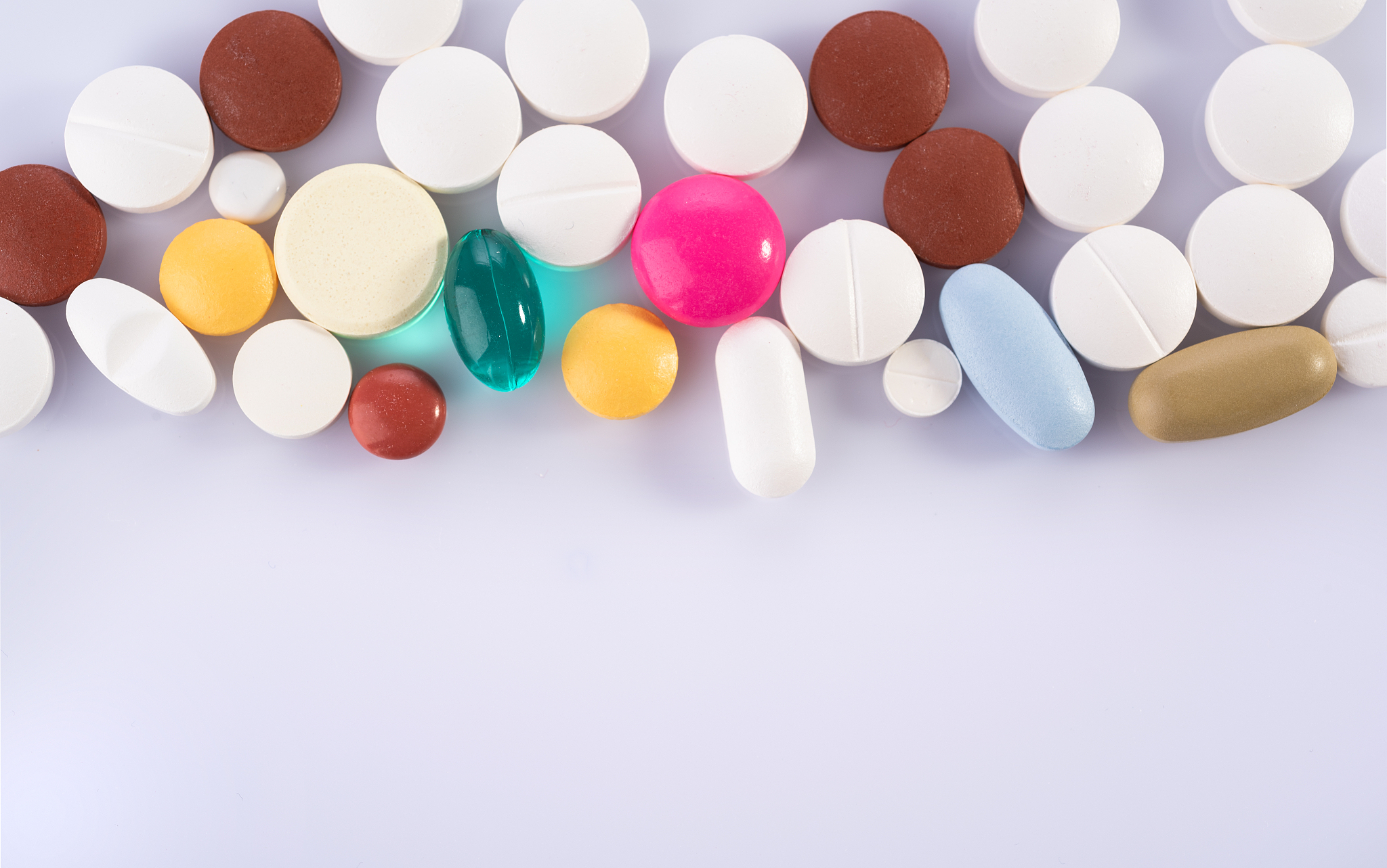 colorful pills