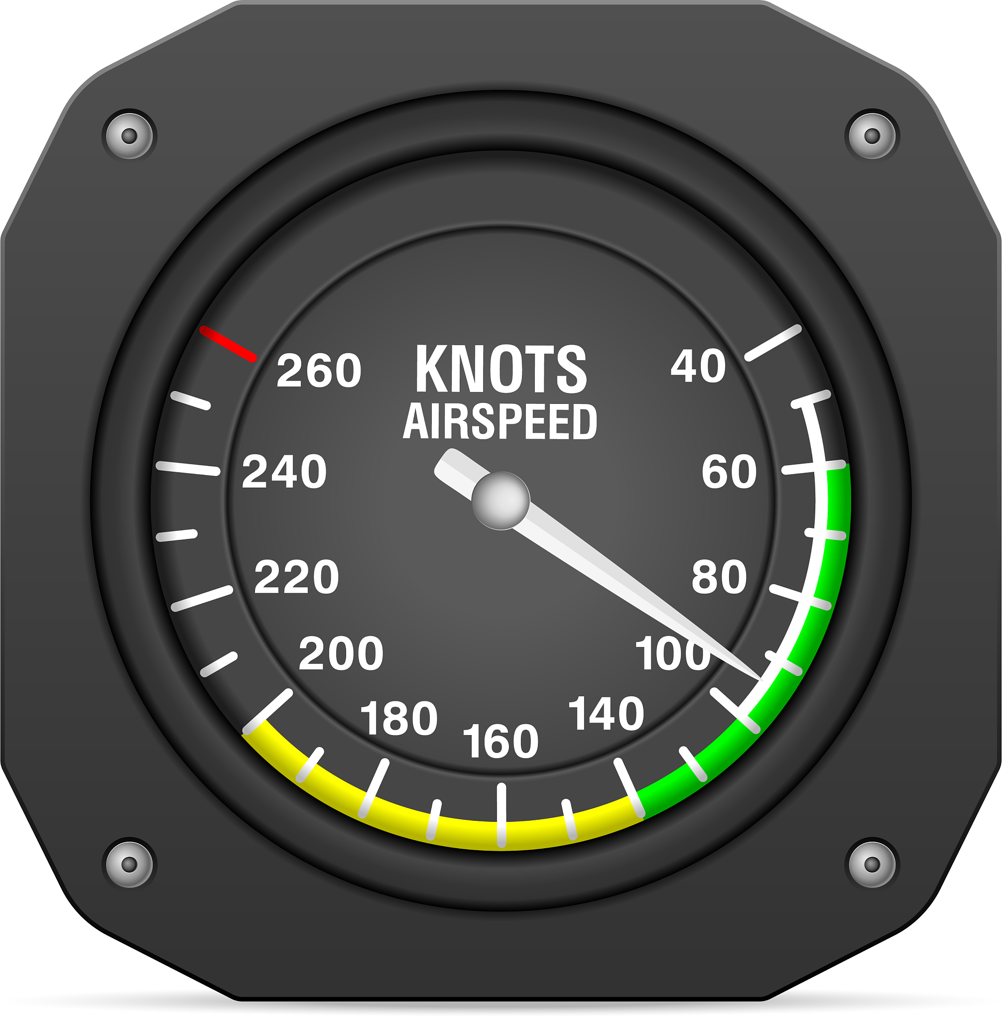 flight instrument airspeed indicator