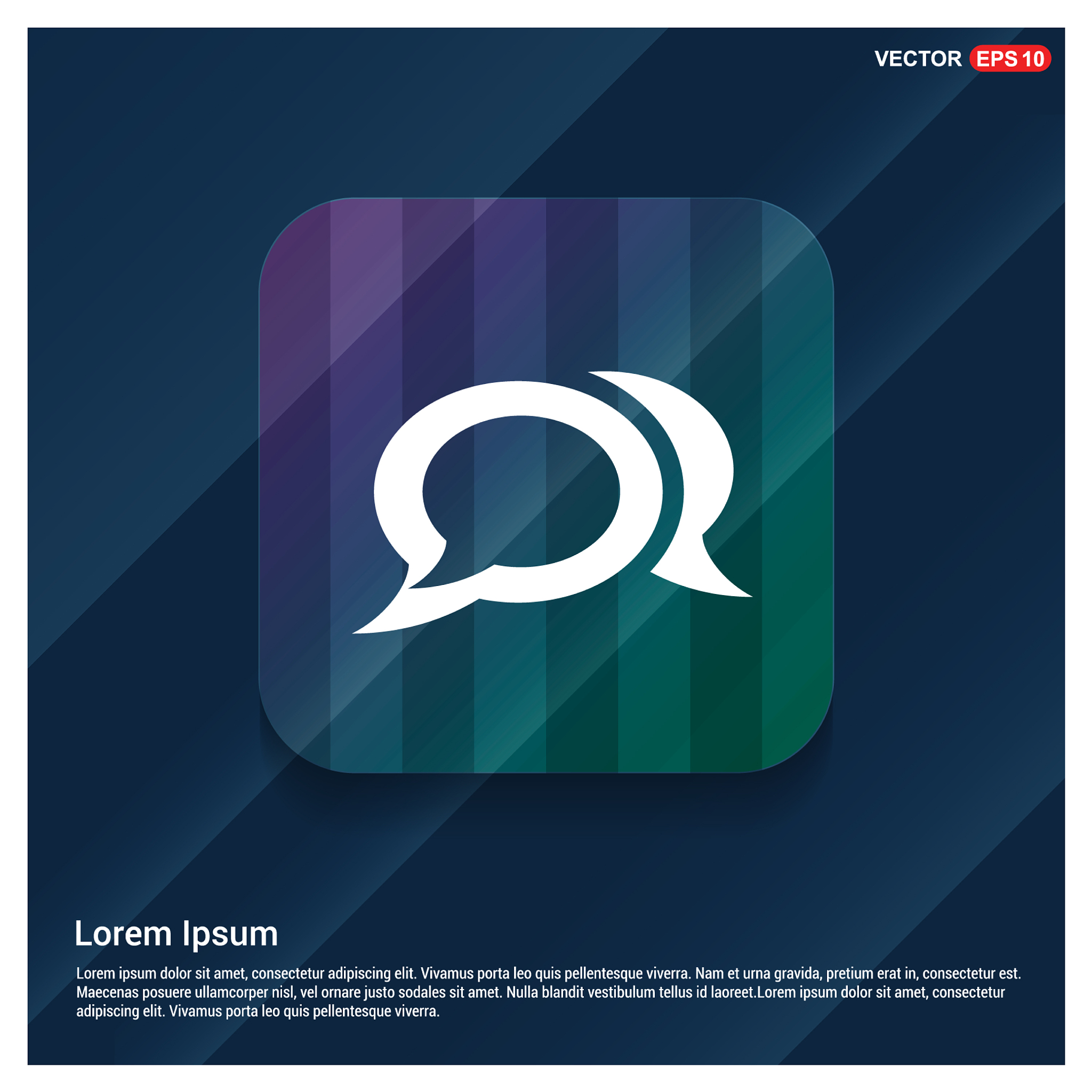 speech bubble icon