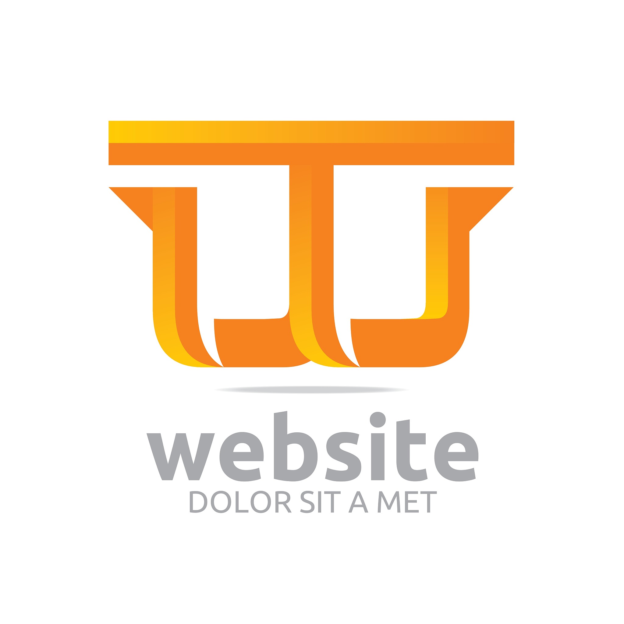 letter w combination t lettemark design