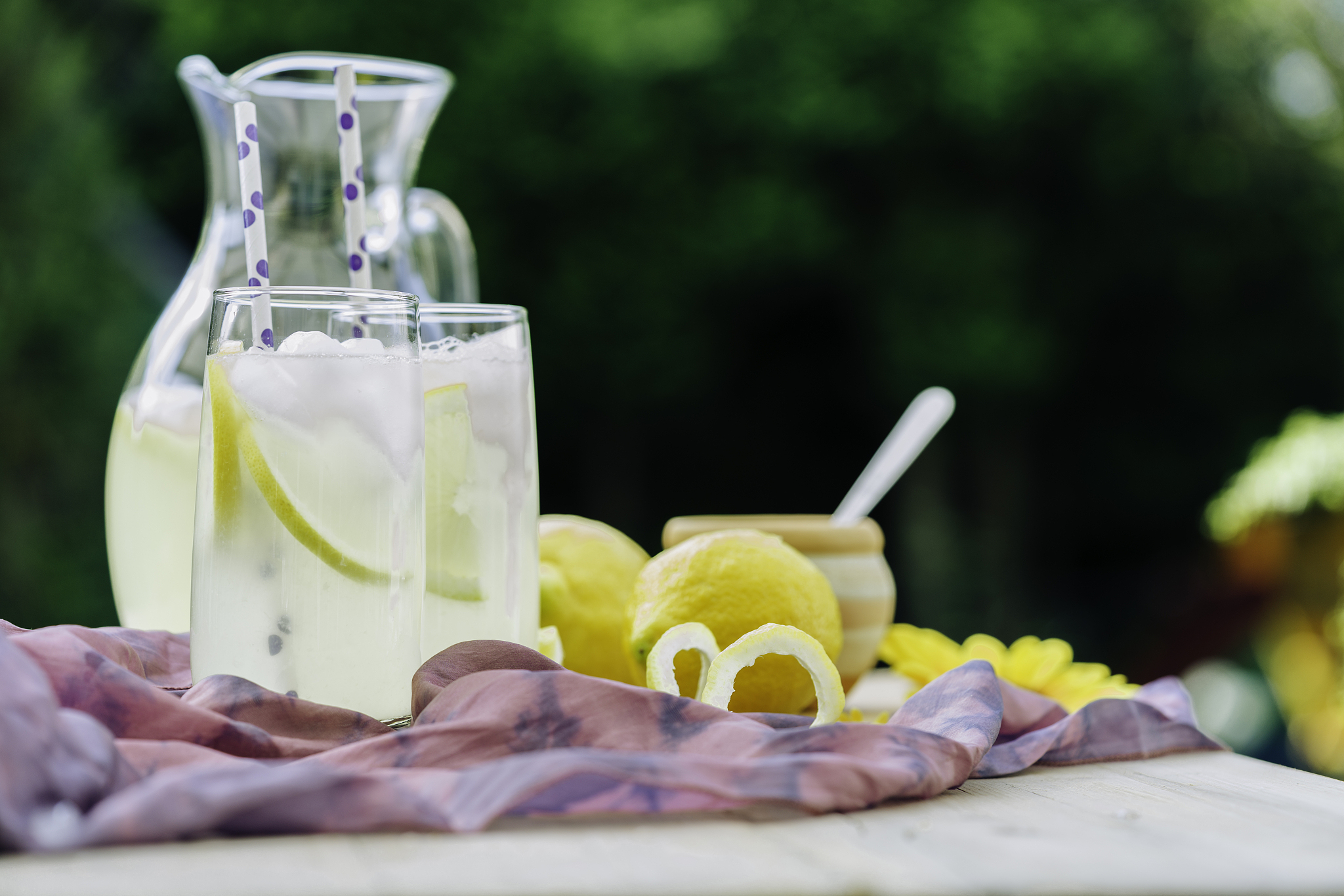 fresh homemade lemonade