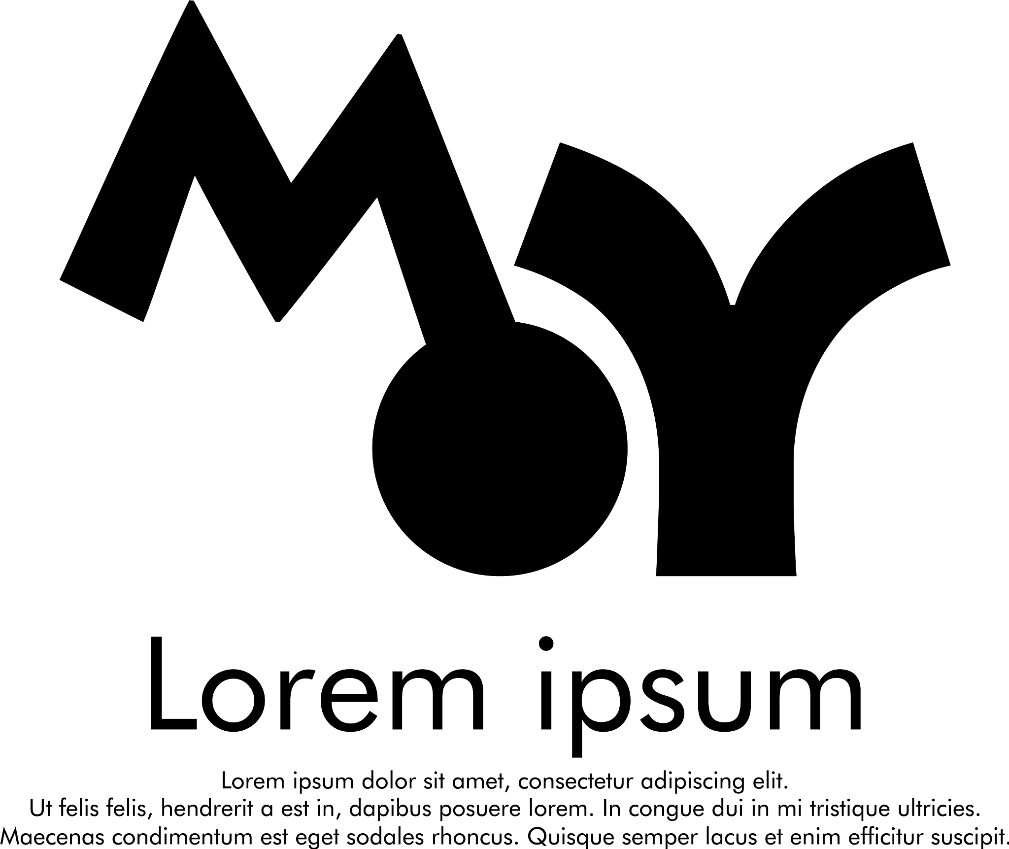 m y my initial abstract logo concept