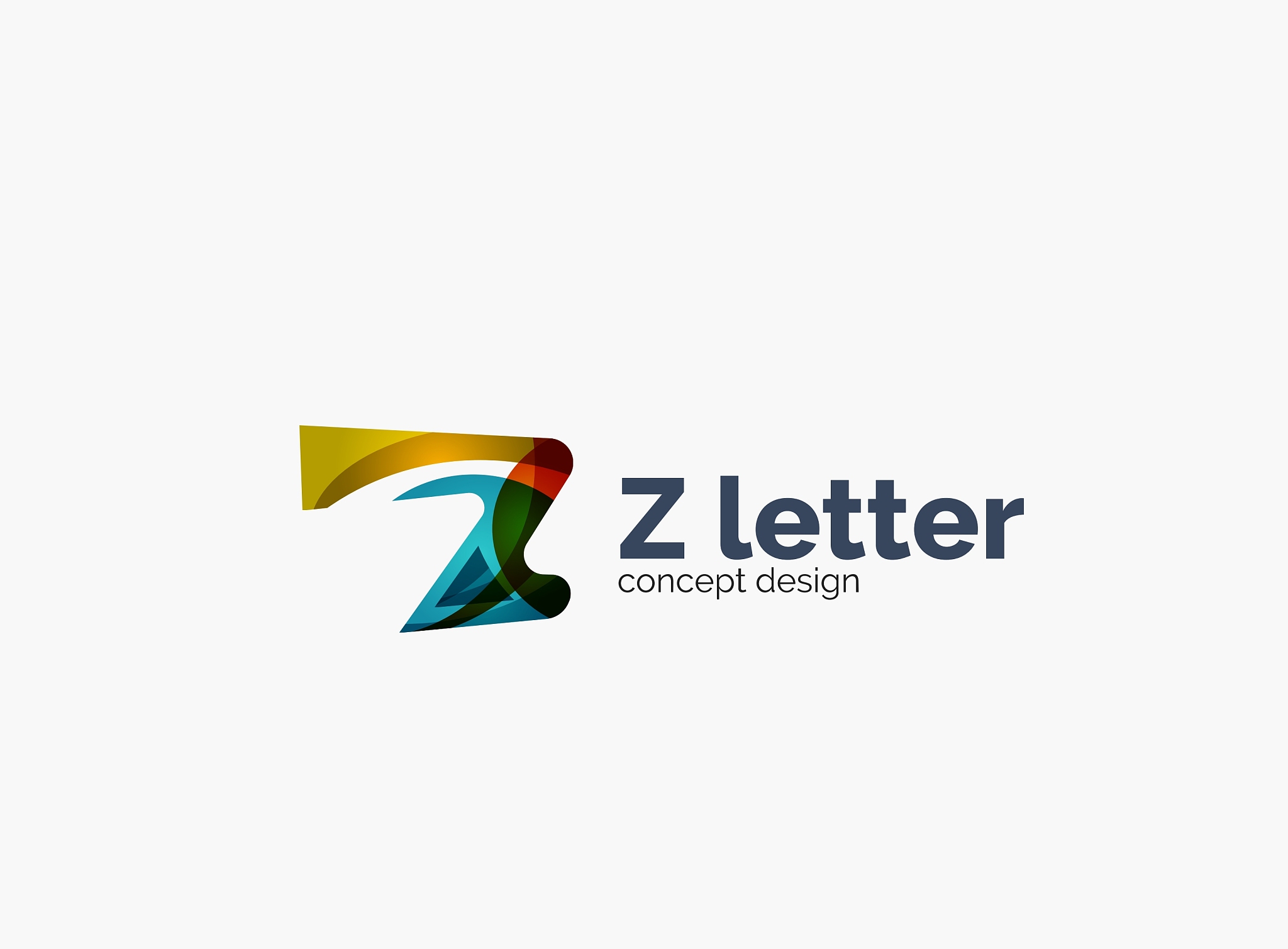 modern company z letter logo