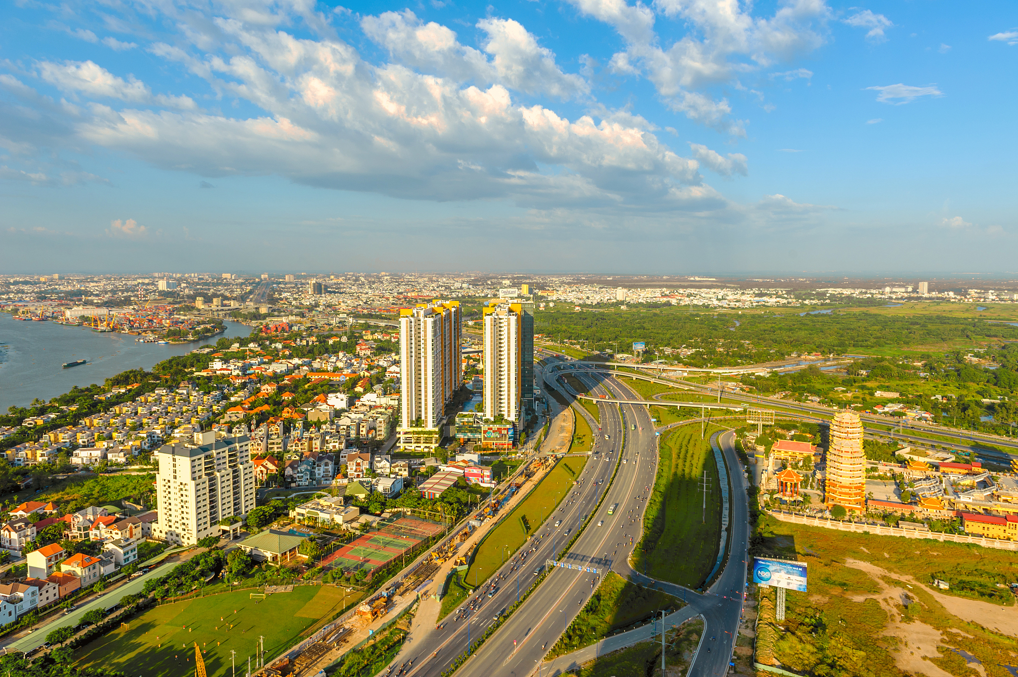 ho chi minh city skyline