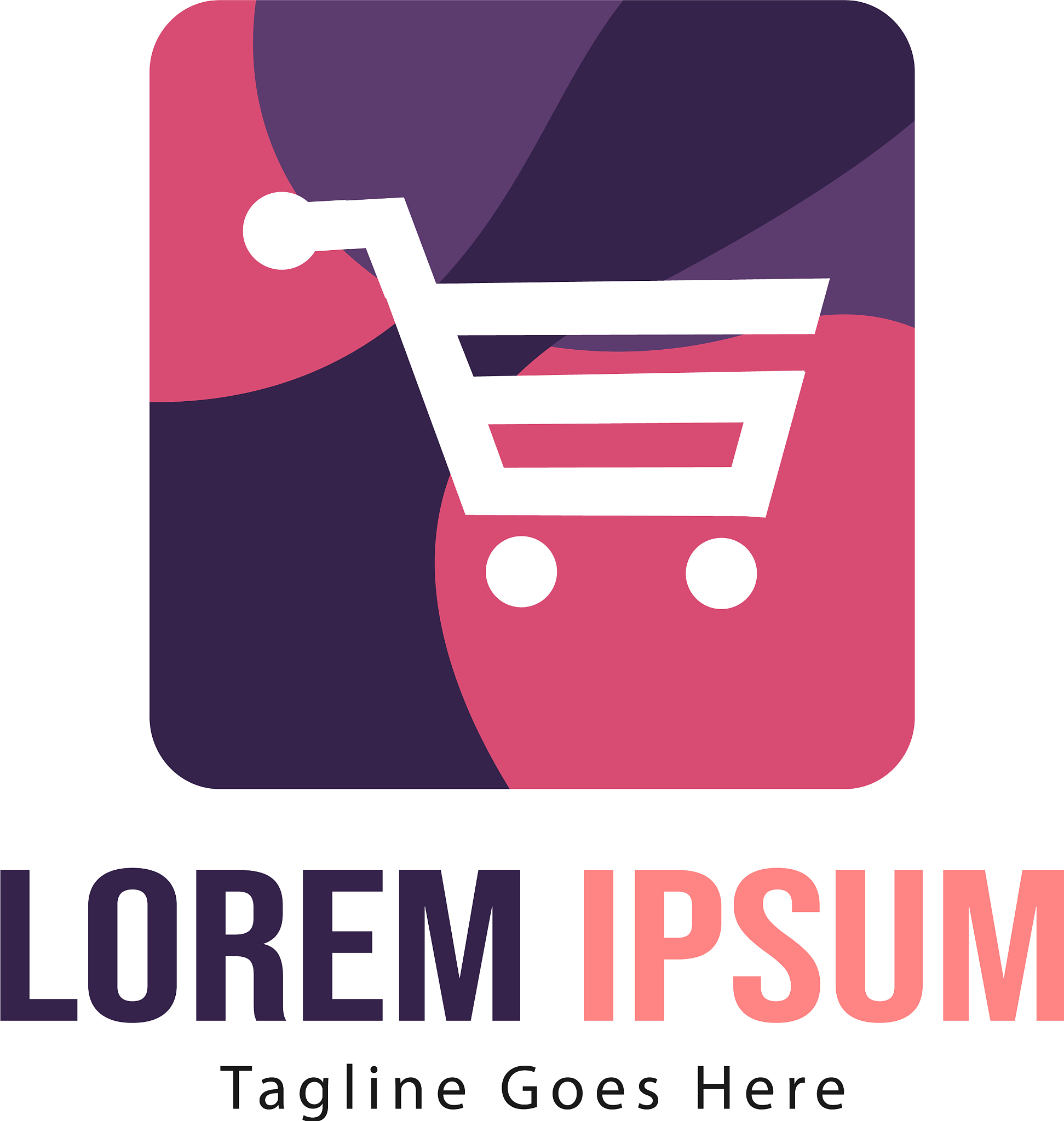 shopping logo template design shopping logo with