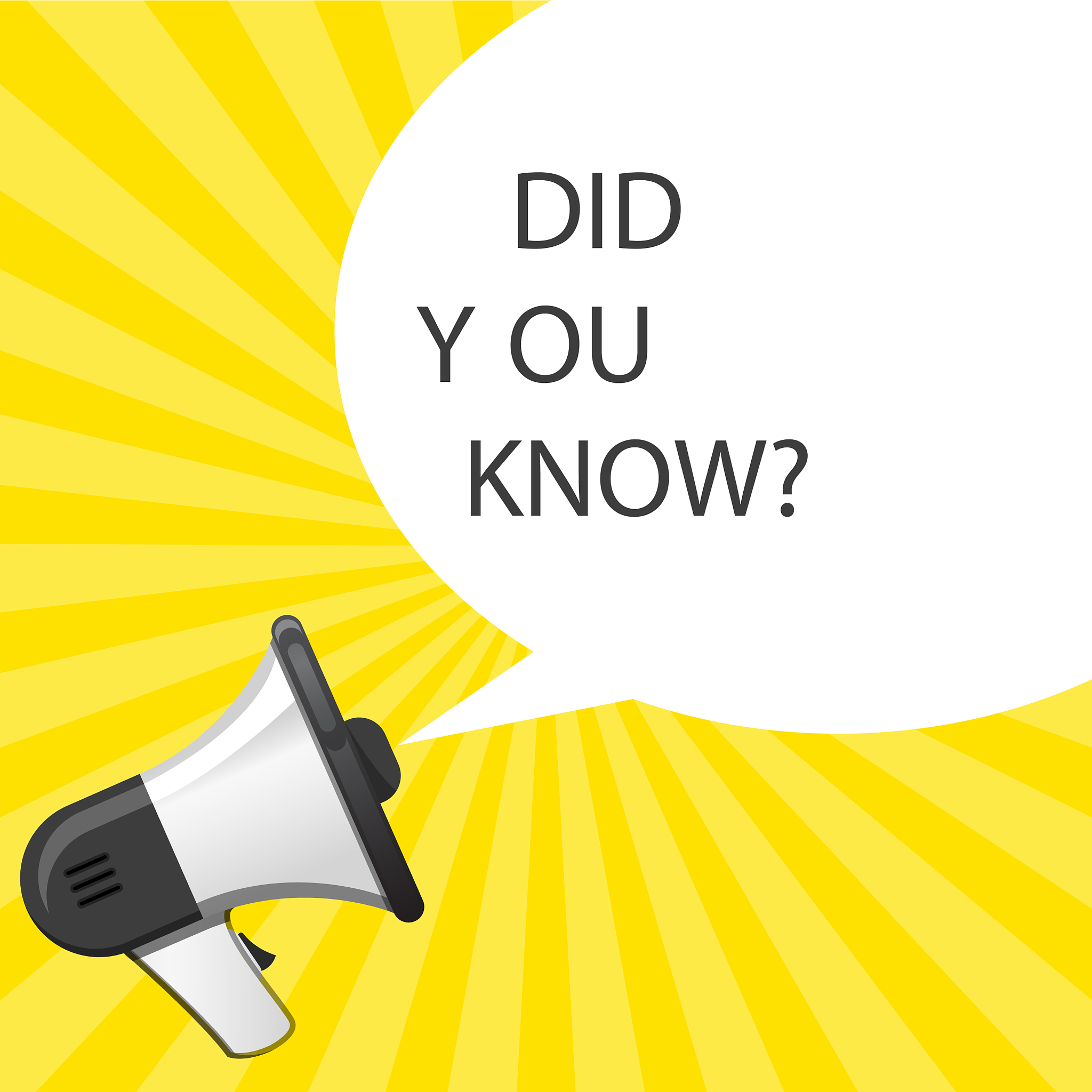 did you know quotation - speech bubble with