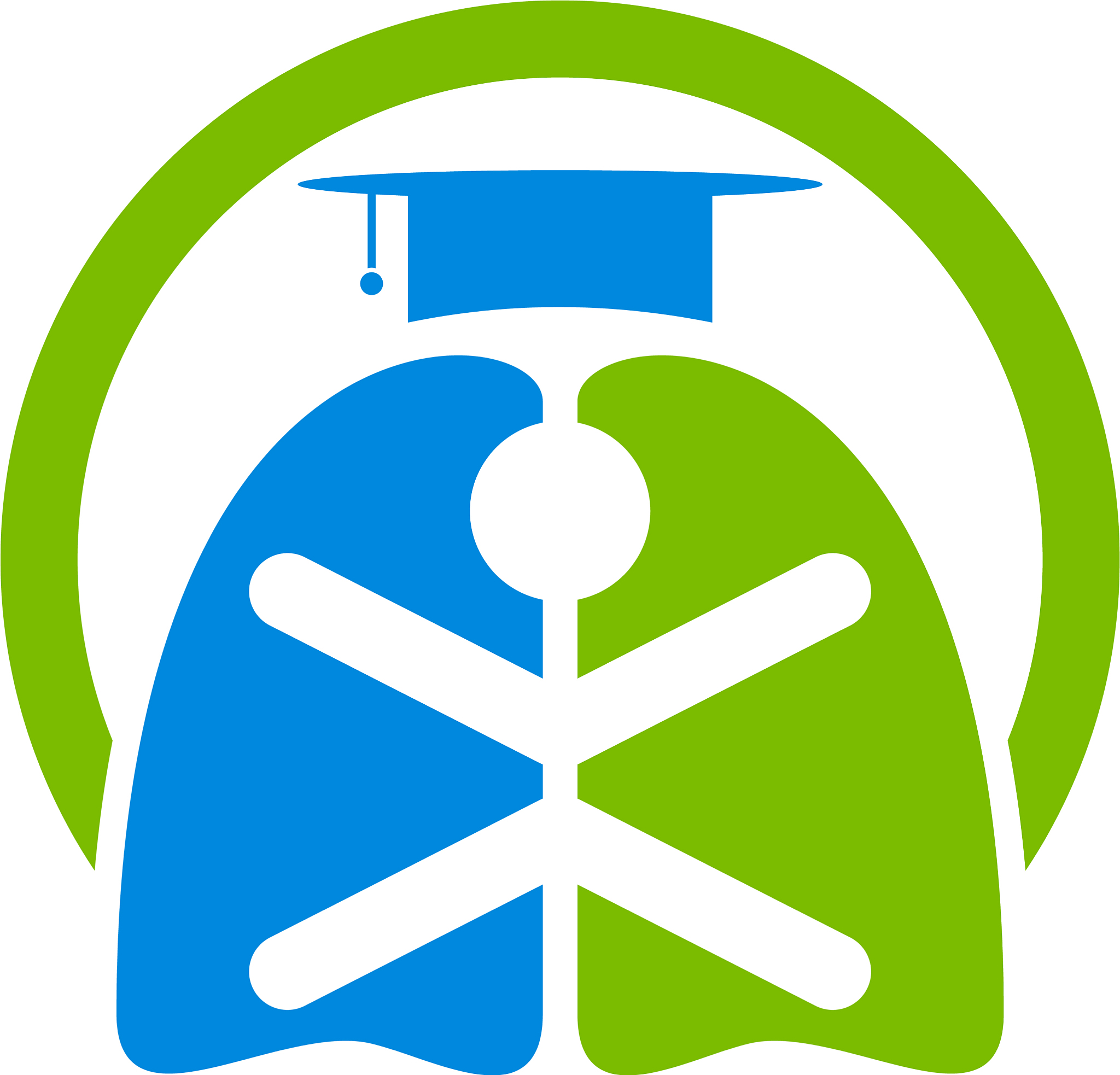 lungs learn logo template
