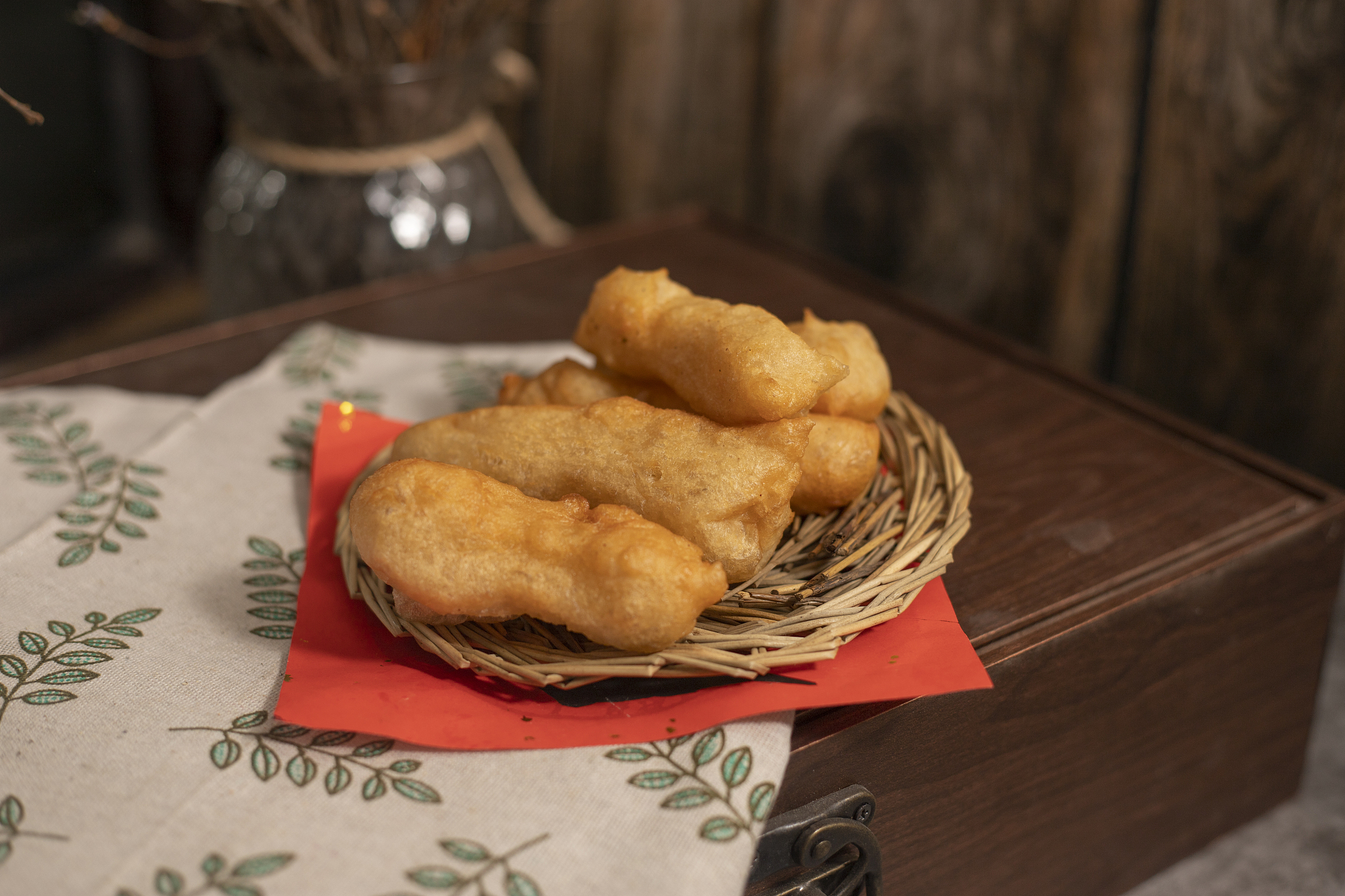 炸油条只放泡打粉行吗