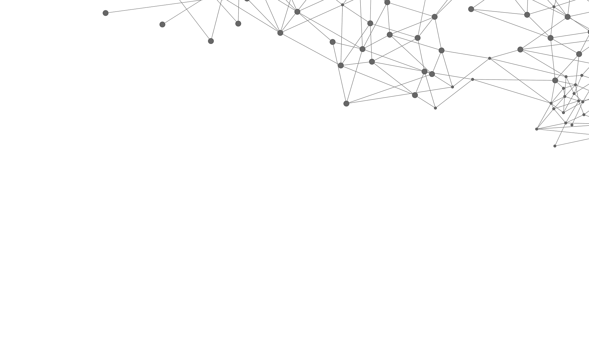 science network pattern, connecting lines and dots. big data vis