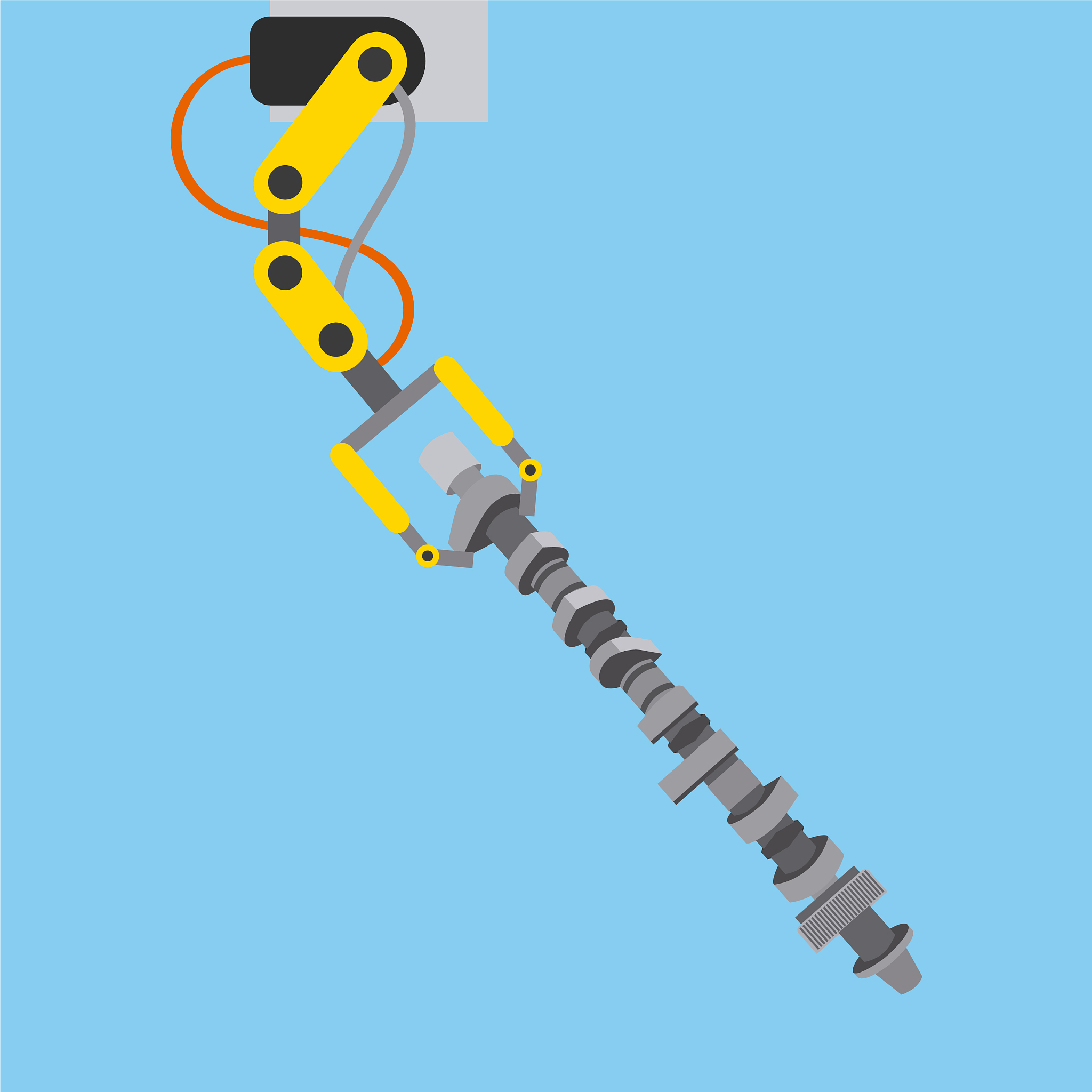 夹爪驱动方式详解：手动、液压、气动、电动