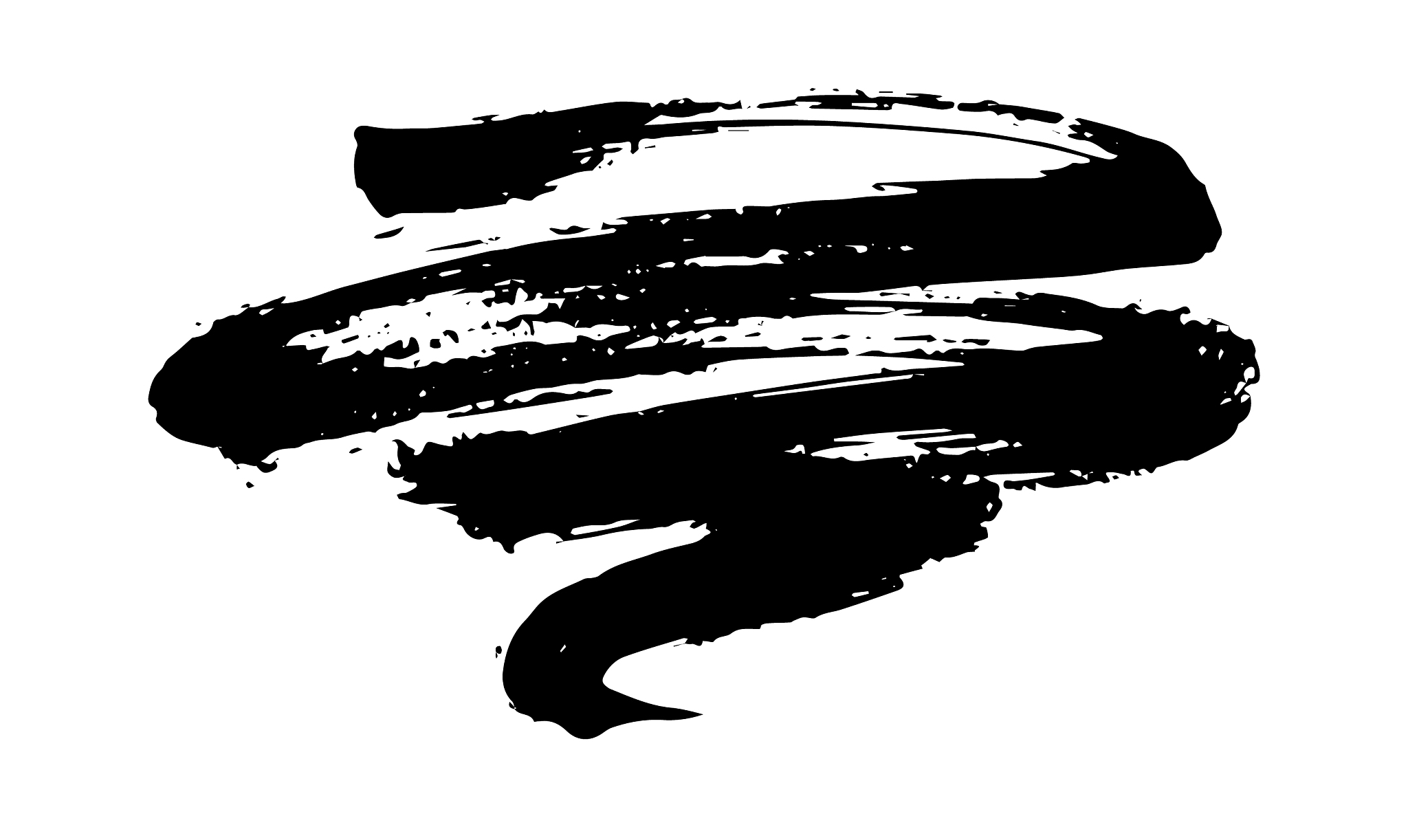 artistic paint stroke