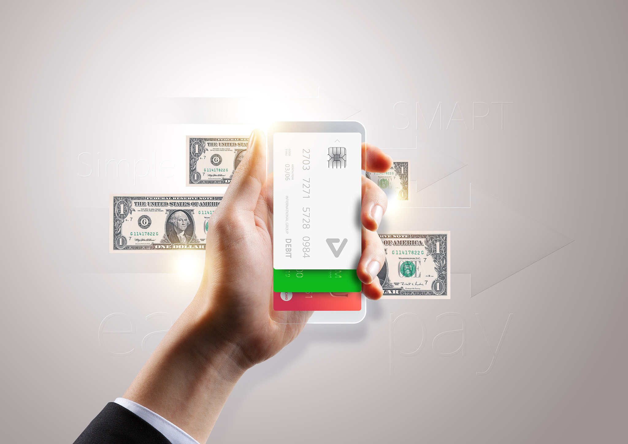 shopping, credit card payment, mobile payment, smart phone