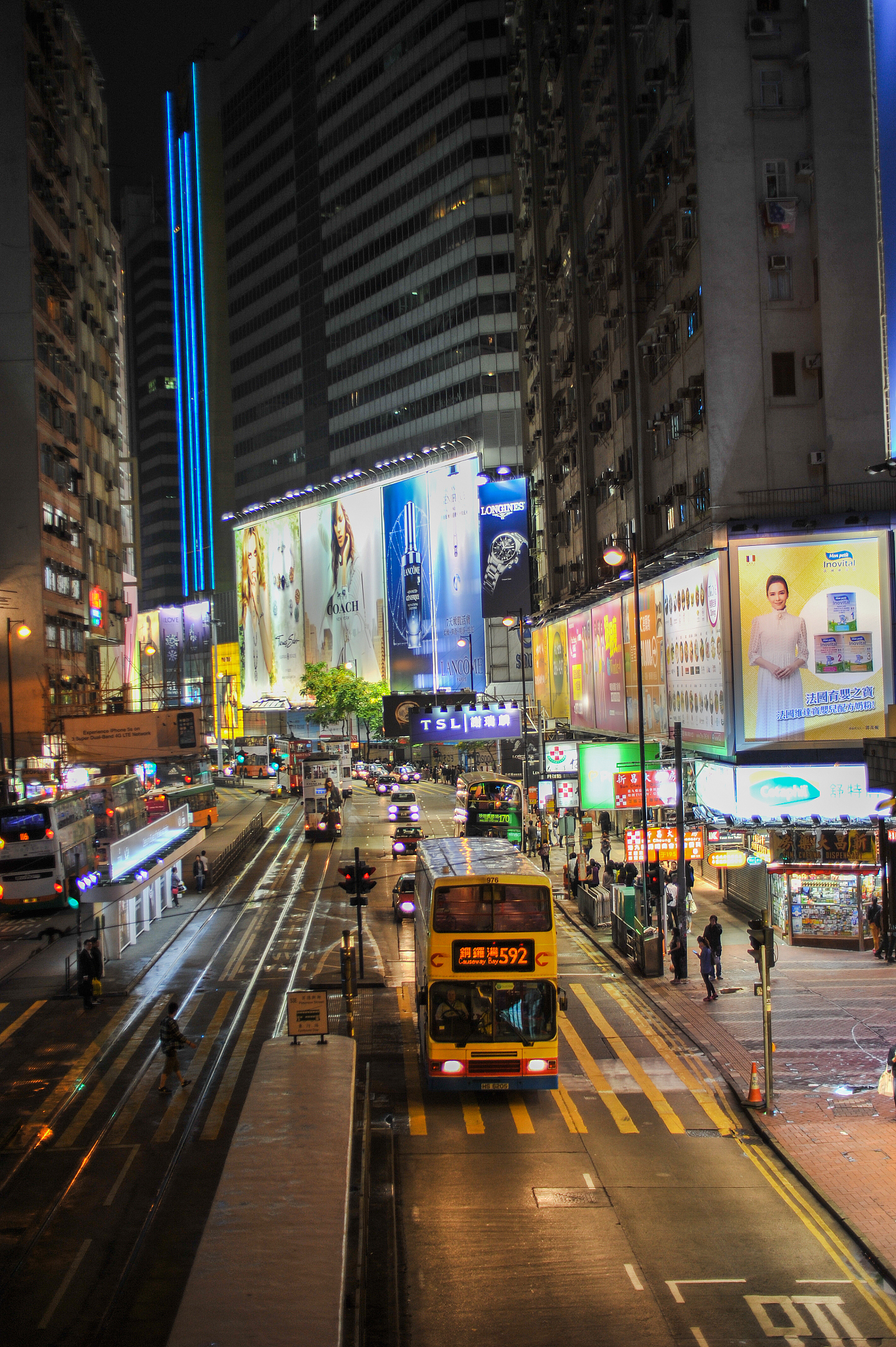 traffic in hong kong