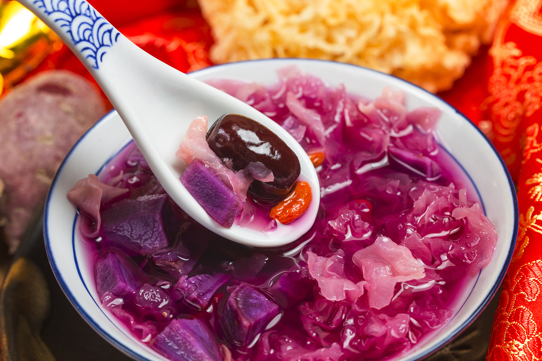 紫薯豆浆的做法_紫薯豆浆怎么做