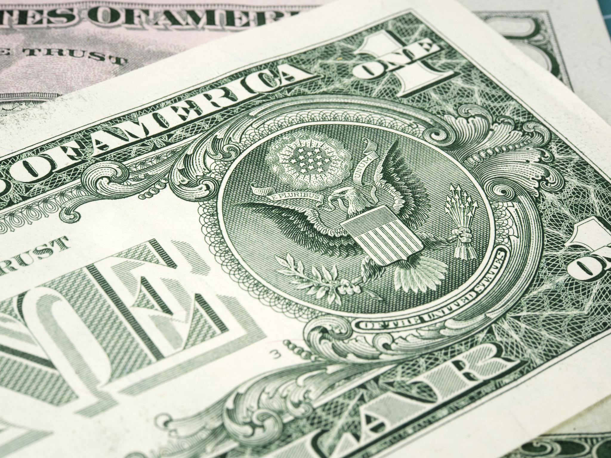 one dollar bill