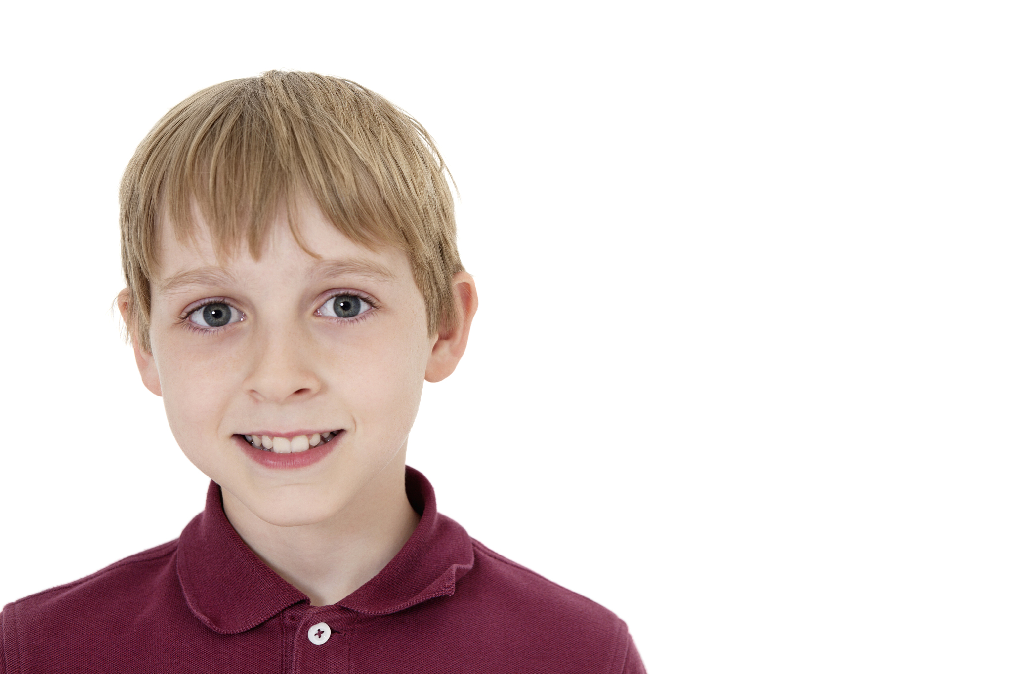 potrait of happy children in studio