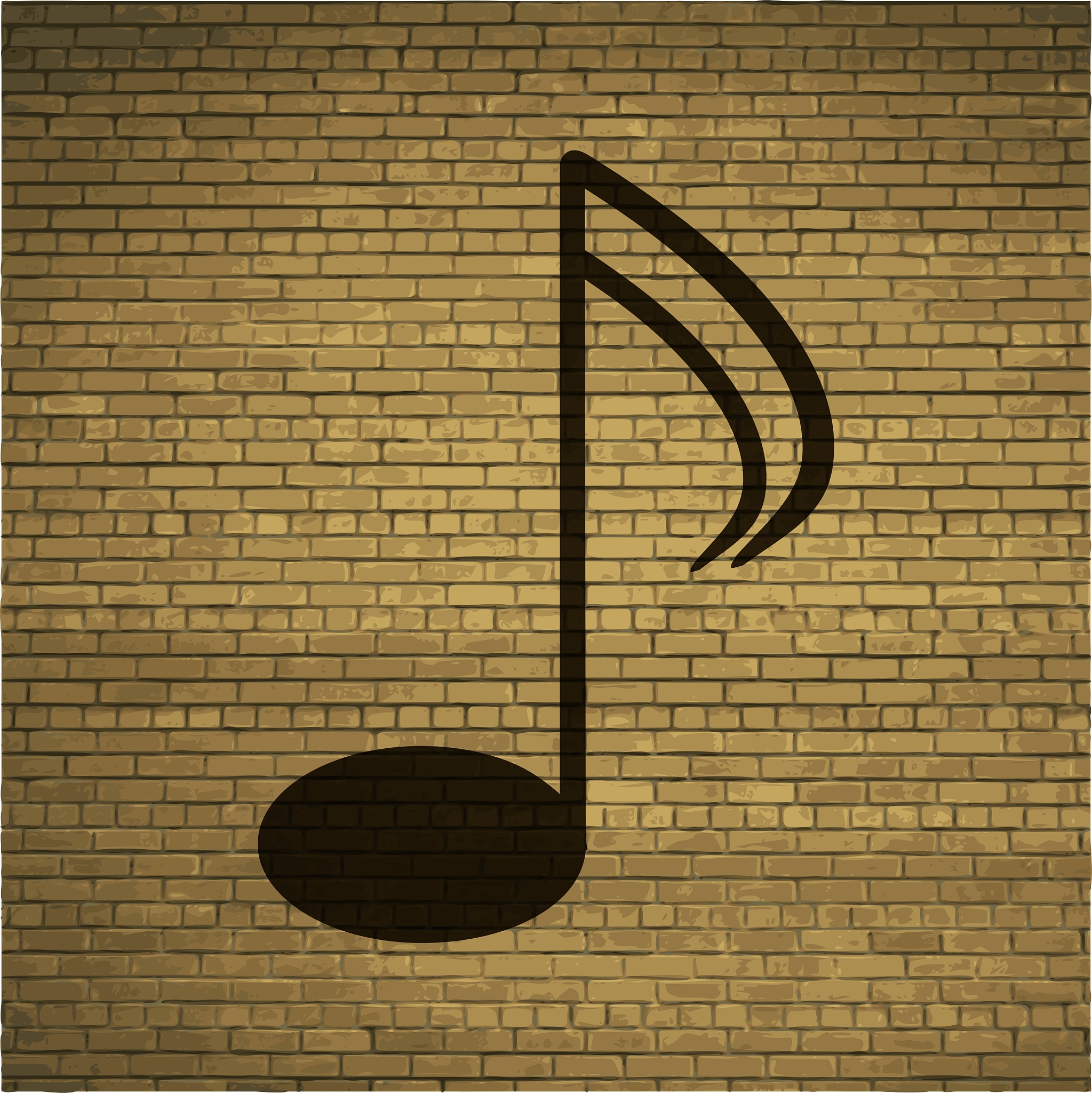music elements notes web icon flat design