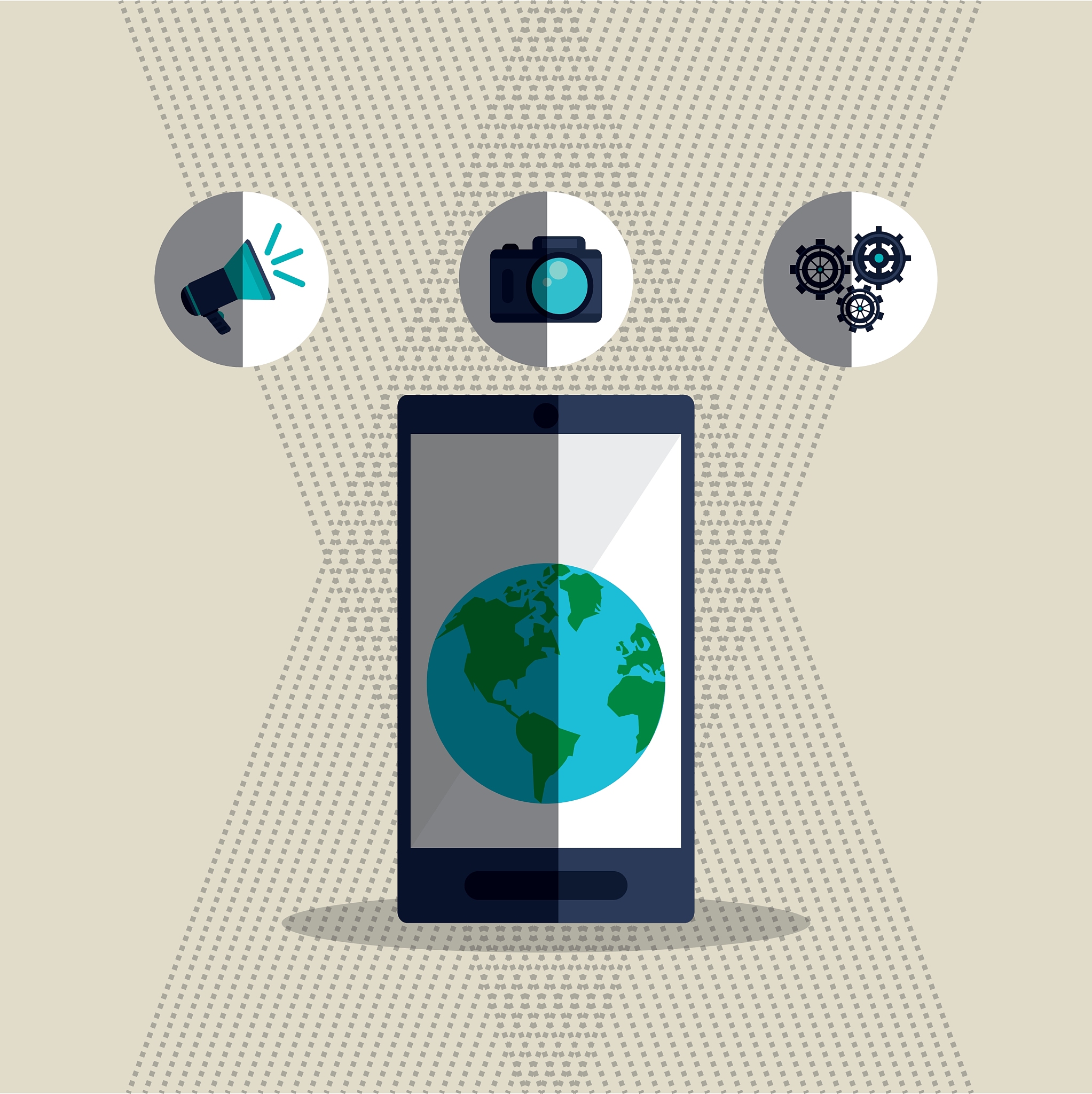 technology icon design
