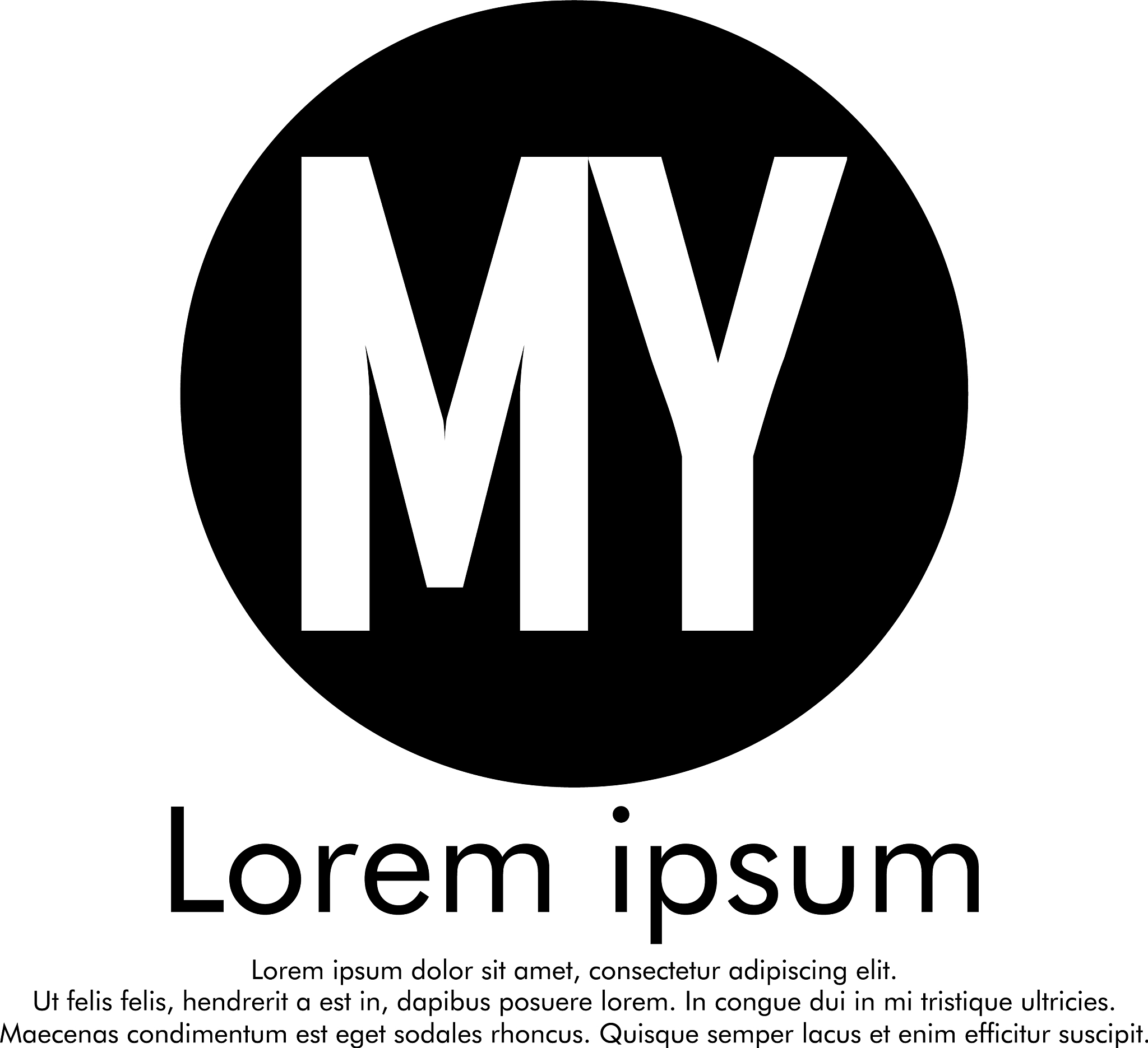 m y my initial abstract logo concept