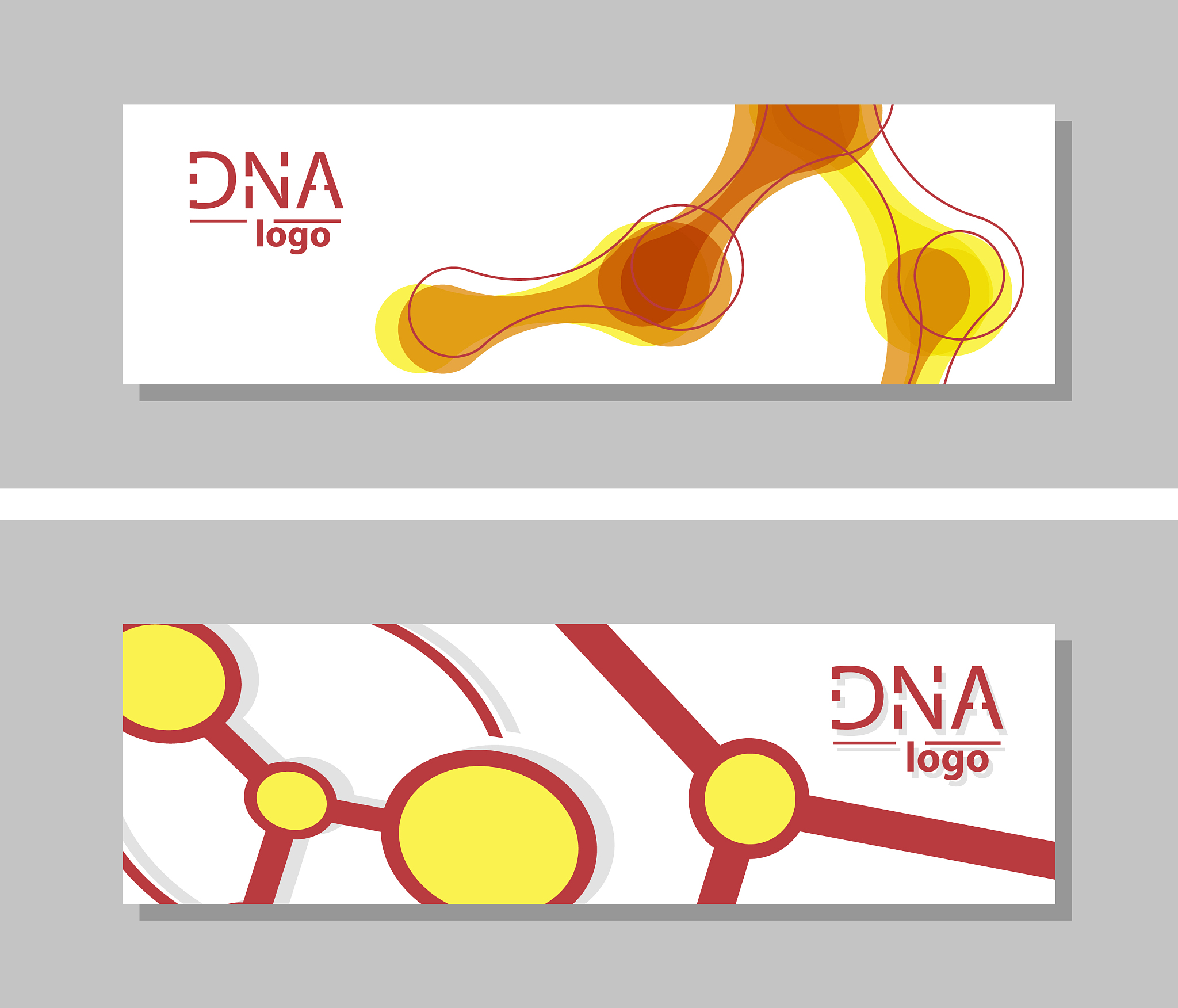 set flyer brochure size a4 templatebanner