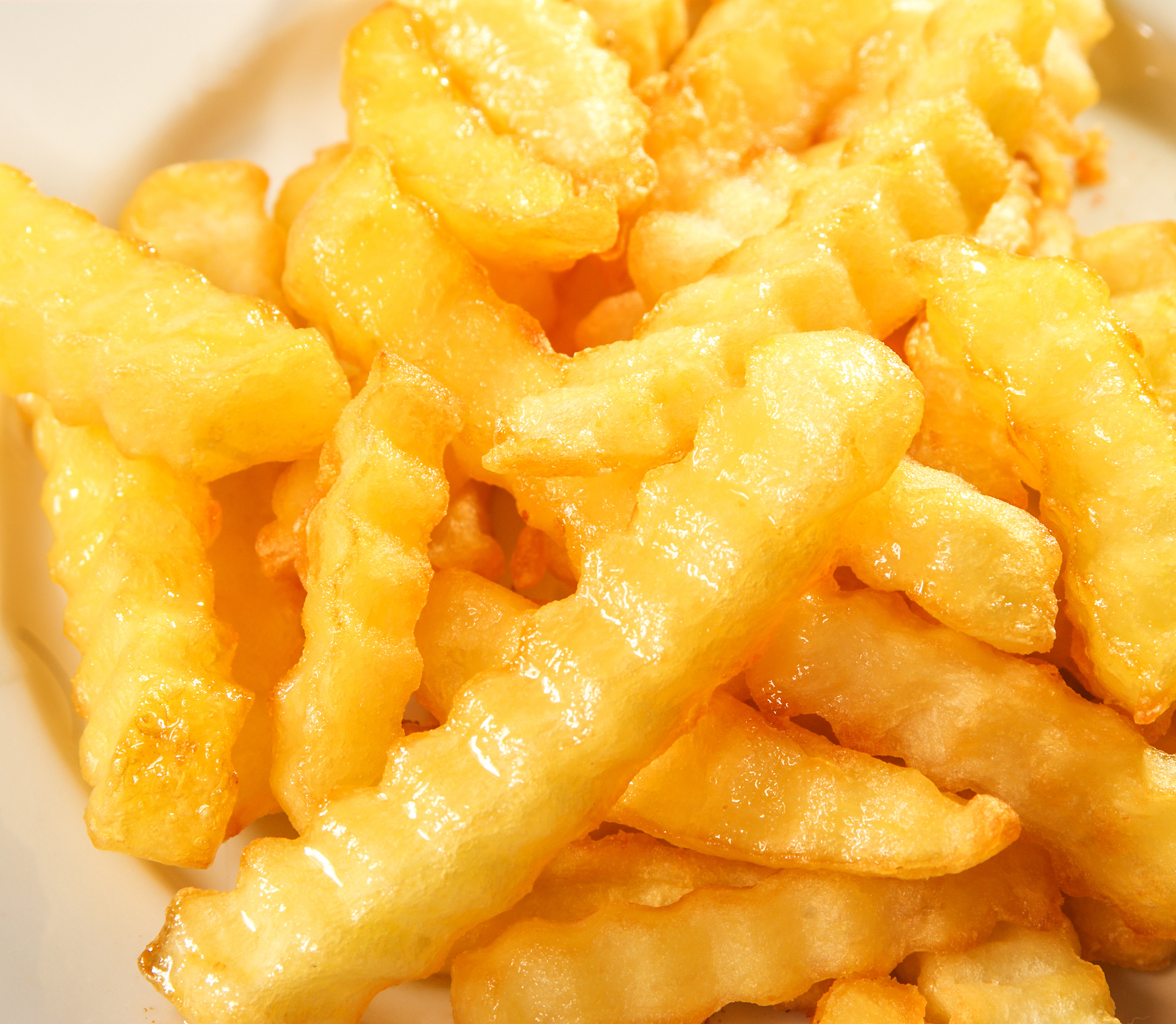 fresh fried french fries