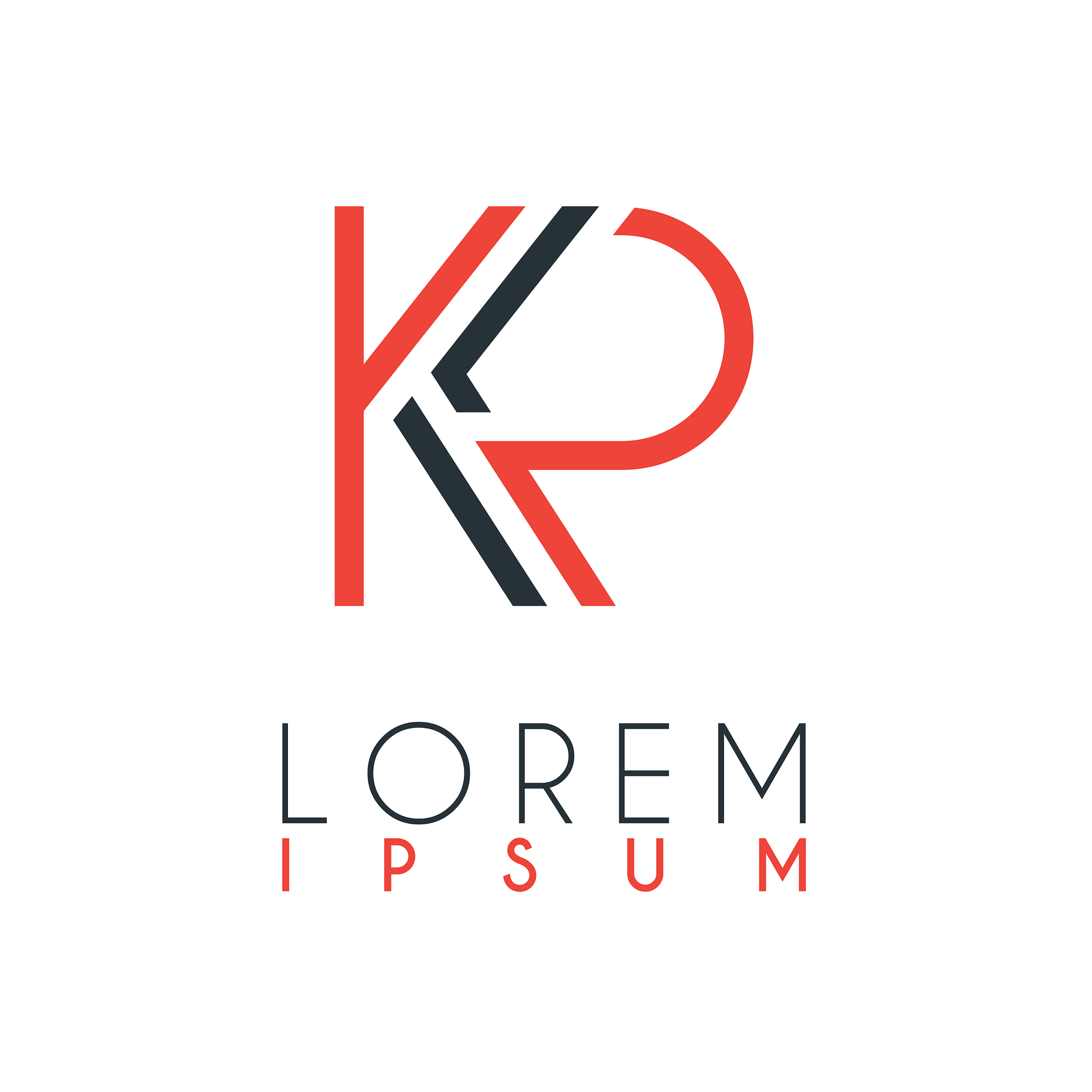 the logo between letter k and letter p or kp