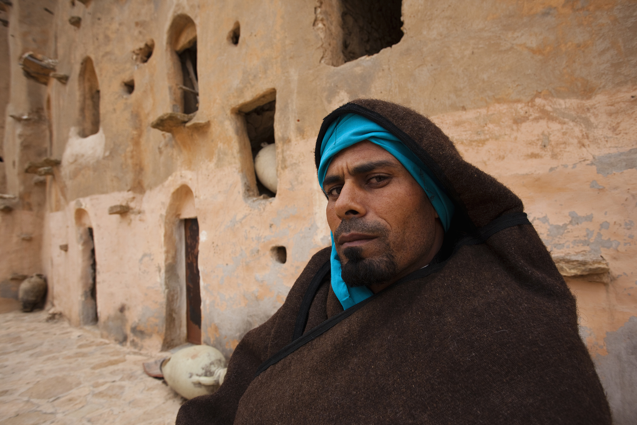 ksar ouled soltane, tunisia, village detail