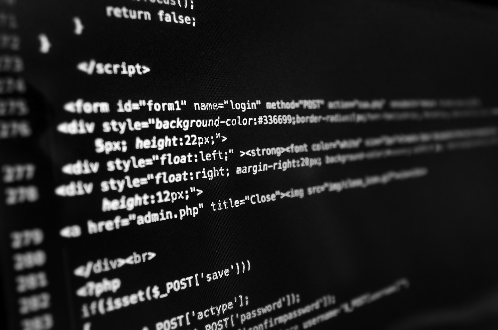 desktop source code and wallpaper by computer language with codi