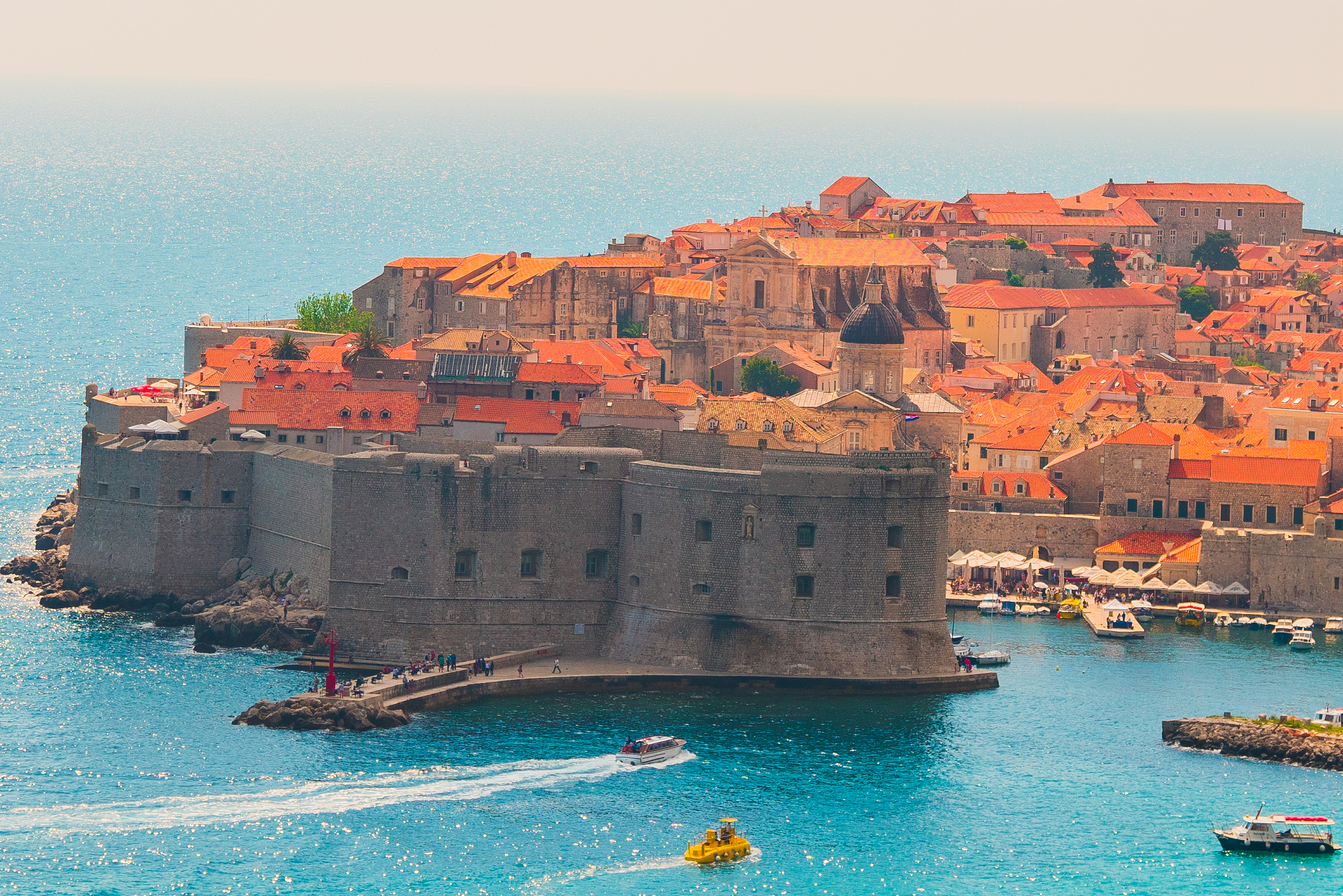 the old town of dubrovnik, croatia