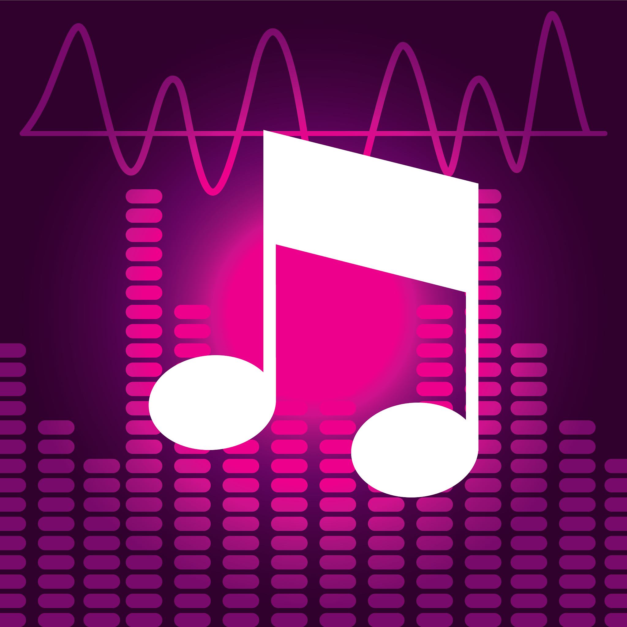banner note music icon
