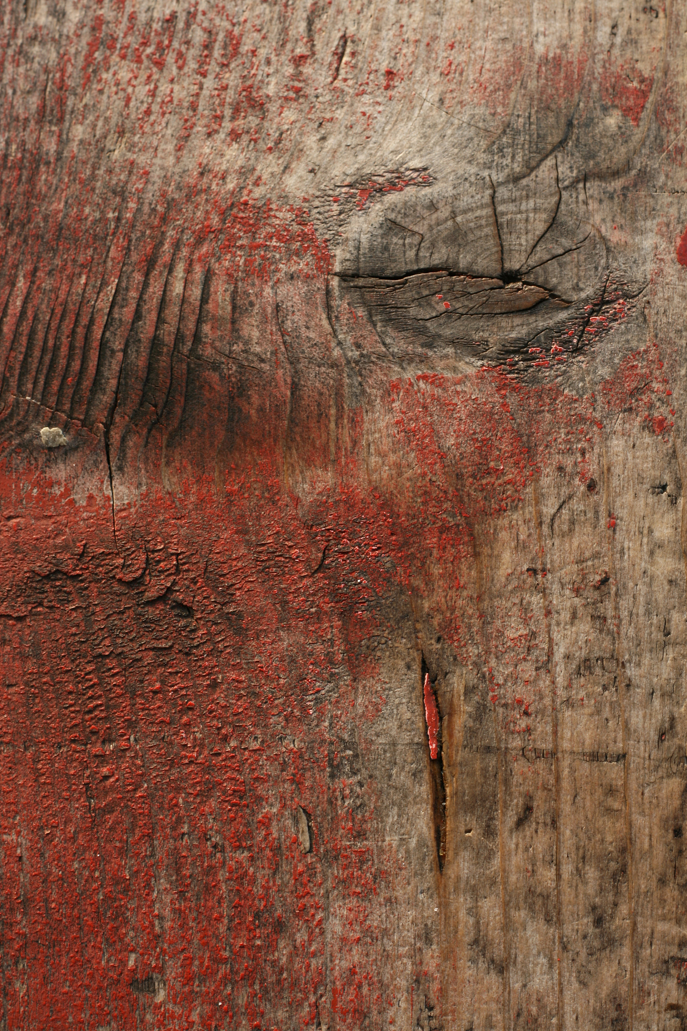 old wooden bench detail