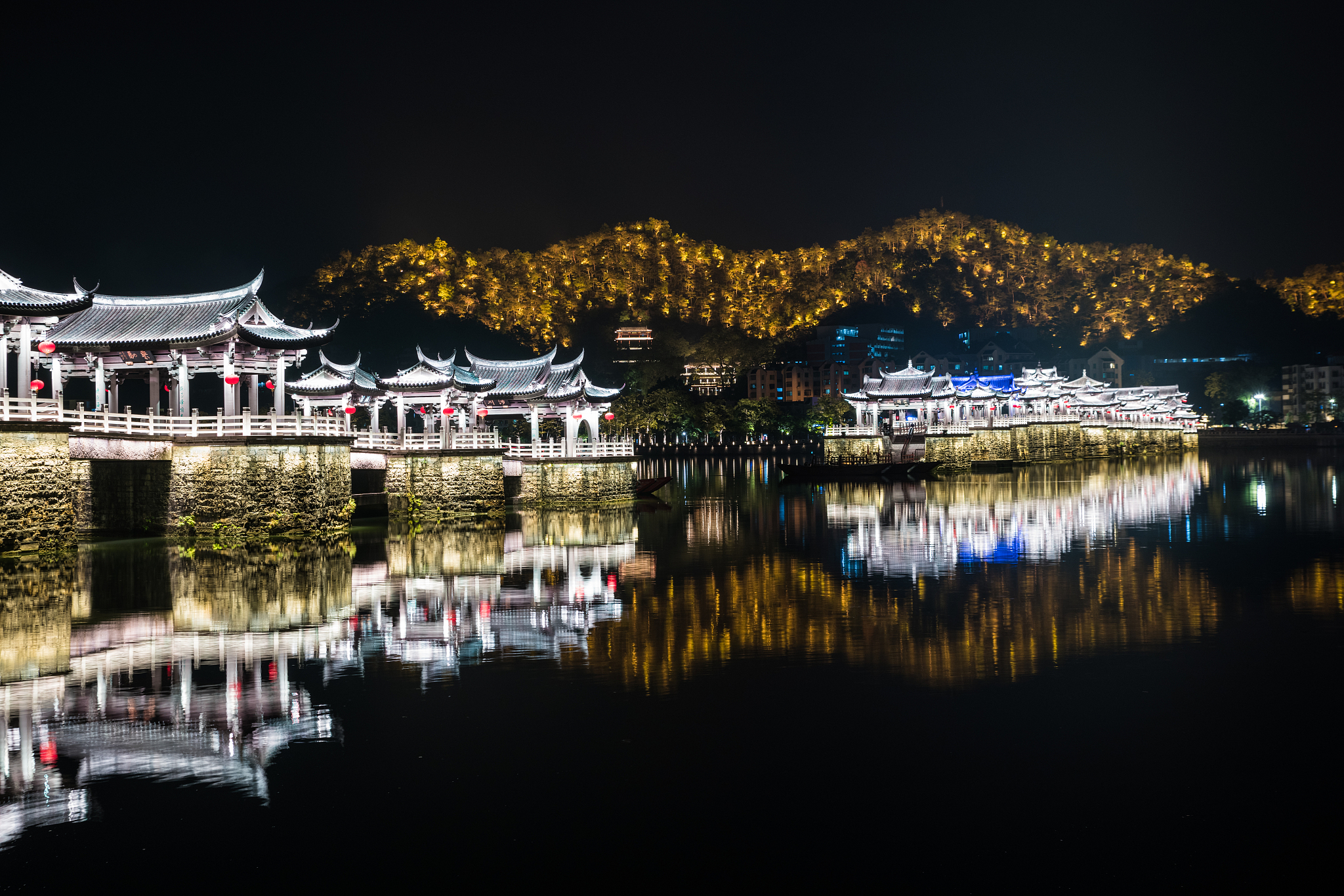 广东潮州广济桥风光