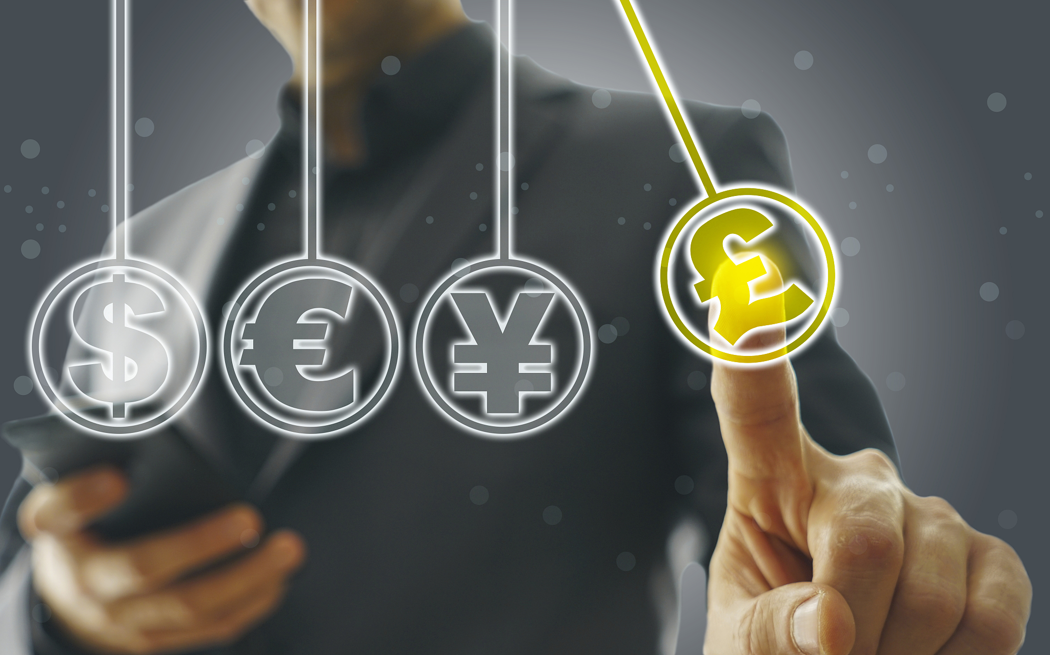 pendulum pound sign on touch screen