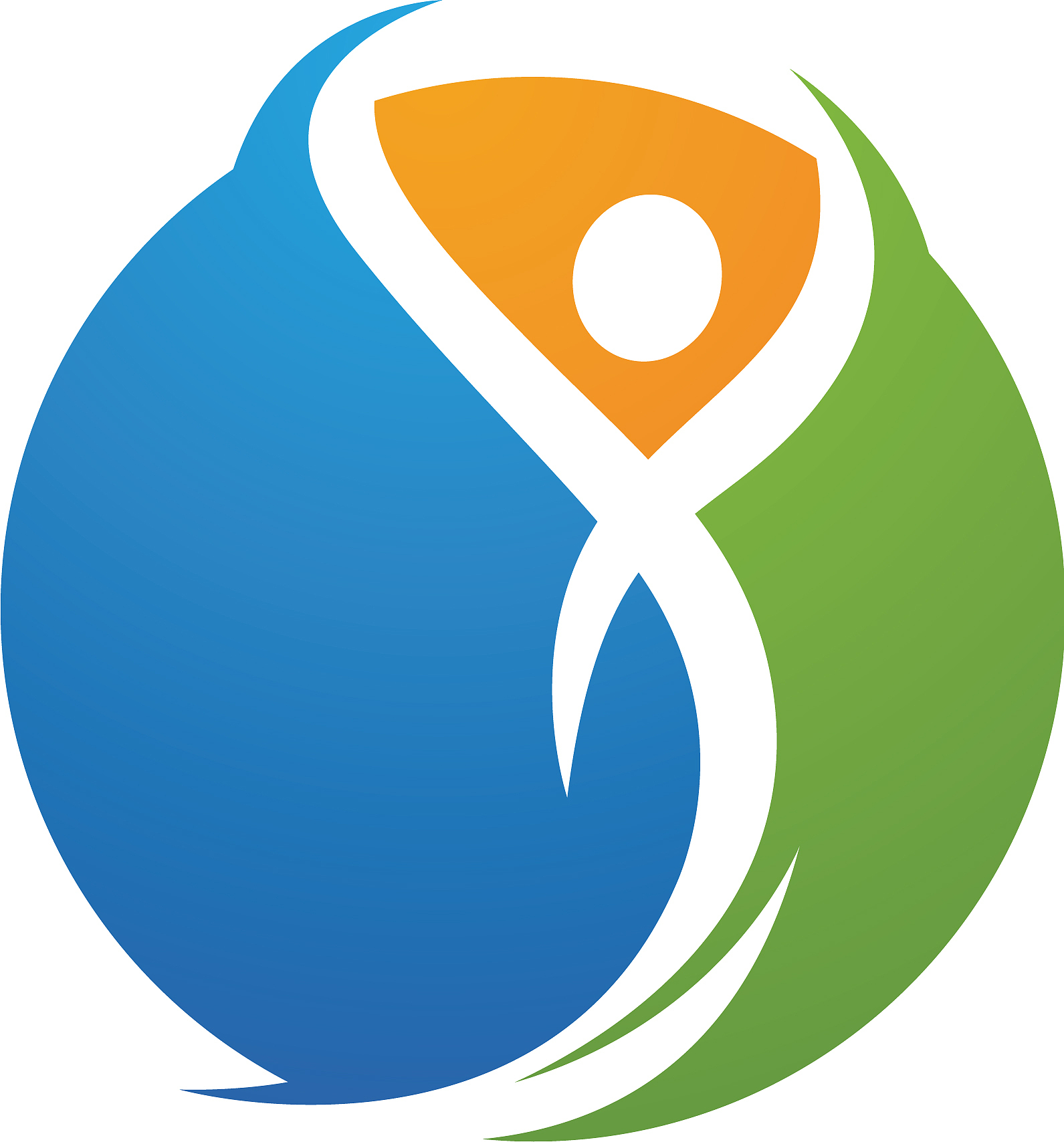 human character logo sign