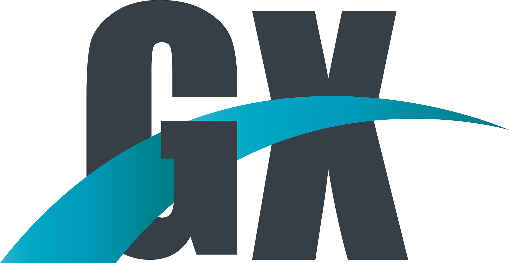 initial letter overlapping design logo