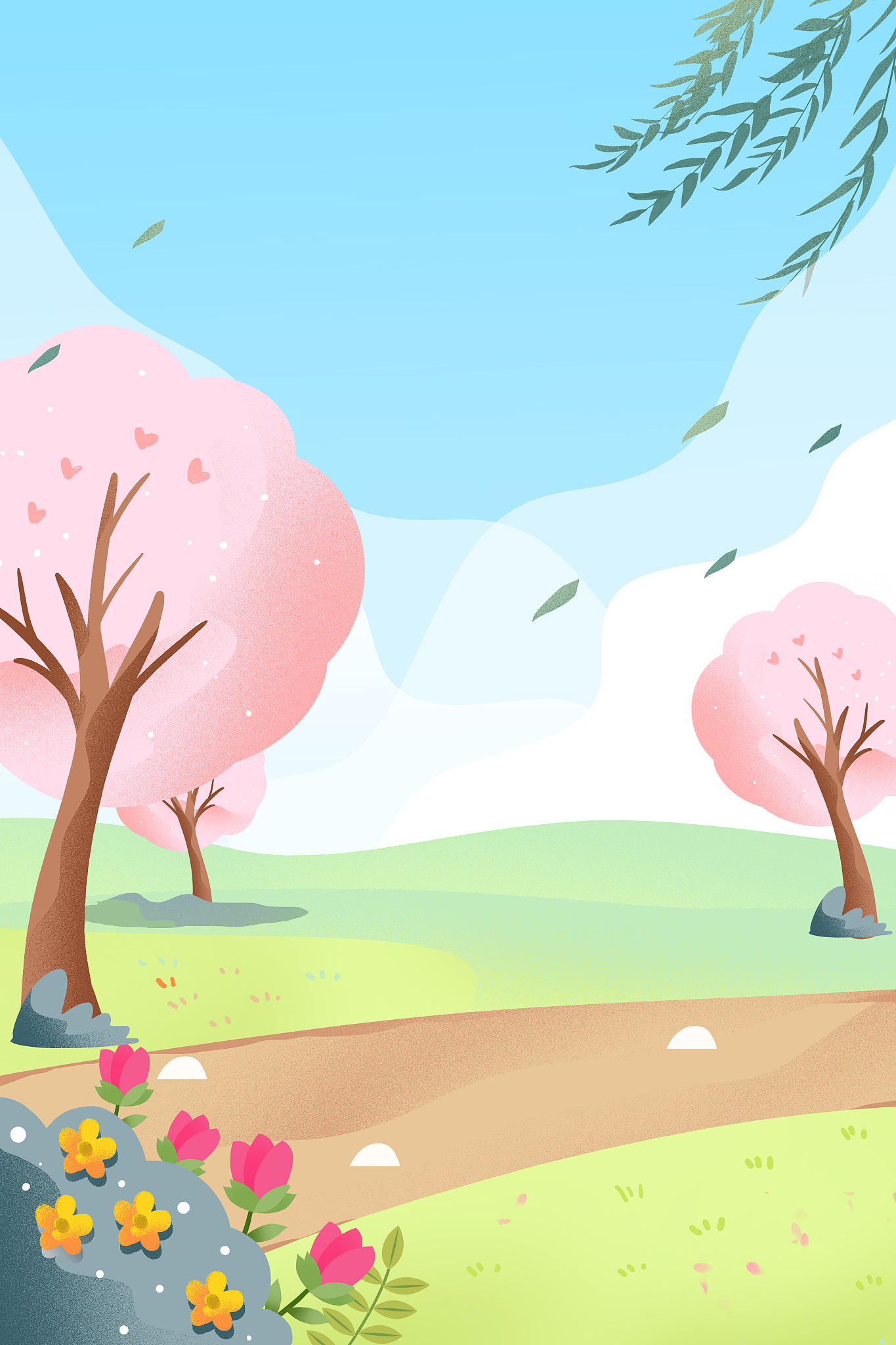 手绘春天景色活动策划案的活动背景怎么写