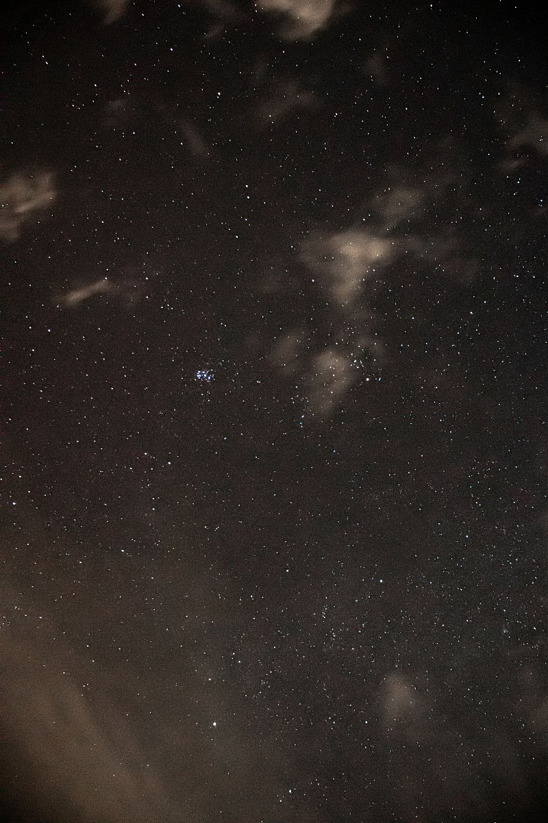 五言律诗：夜空美景