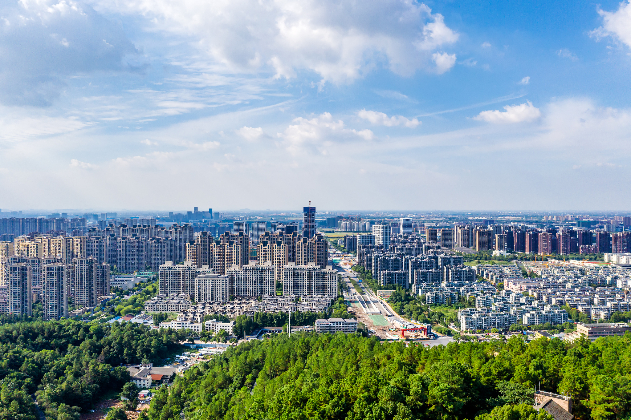 余杭临平城市风光