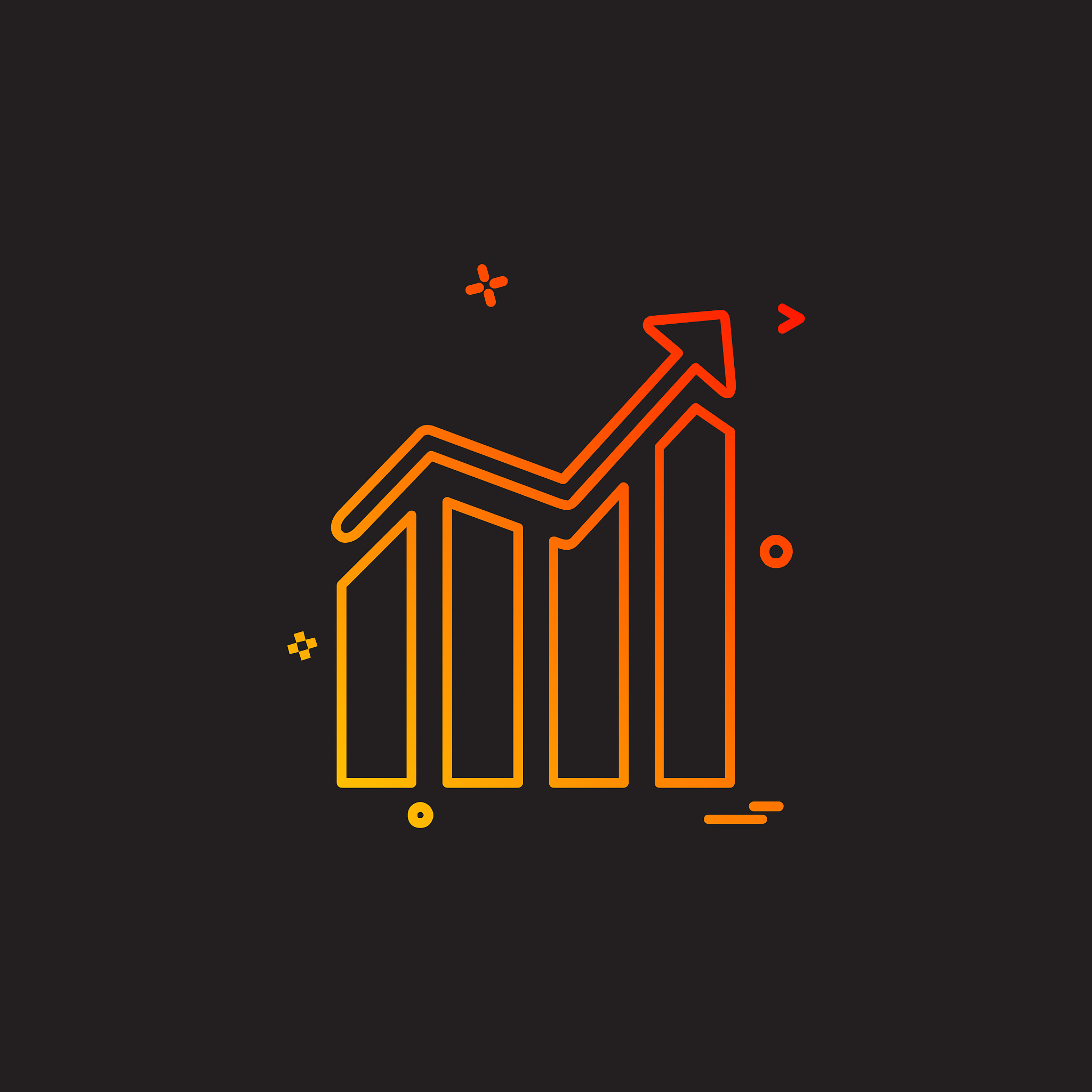 graph icon design
