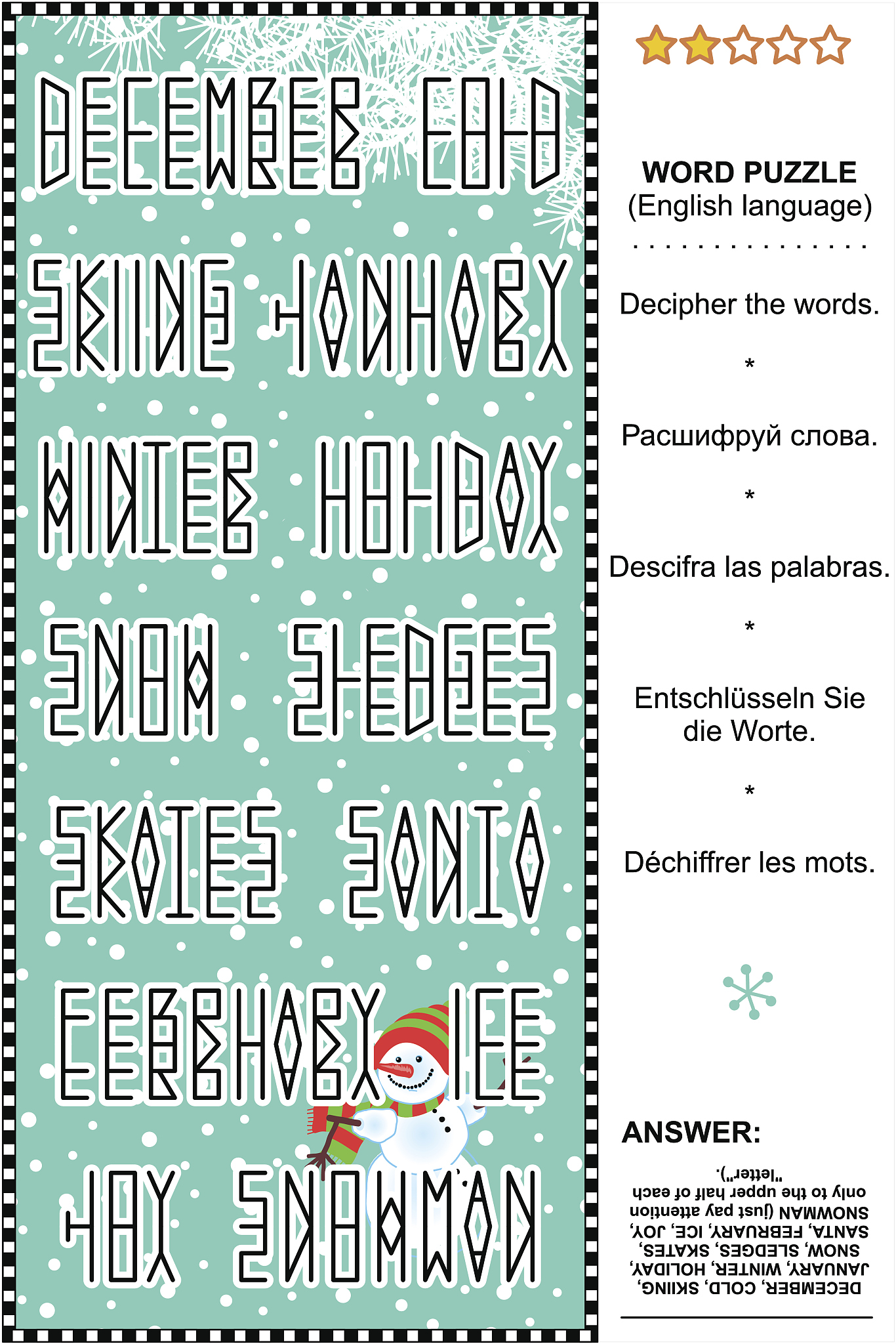 UTKM 字母组合的所有单词 - 全部列出