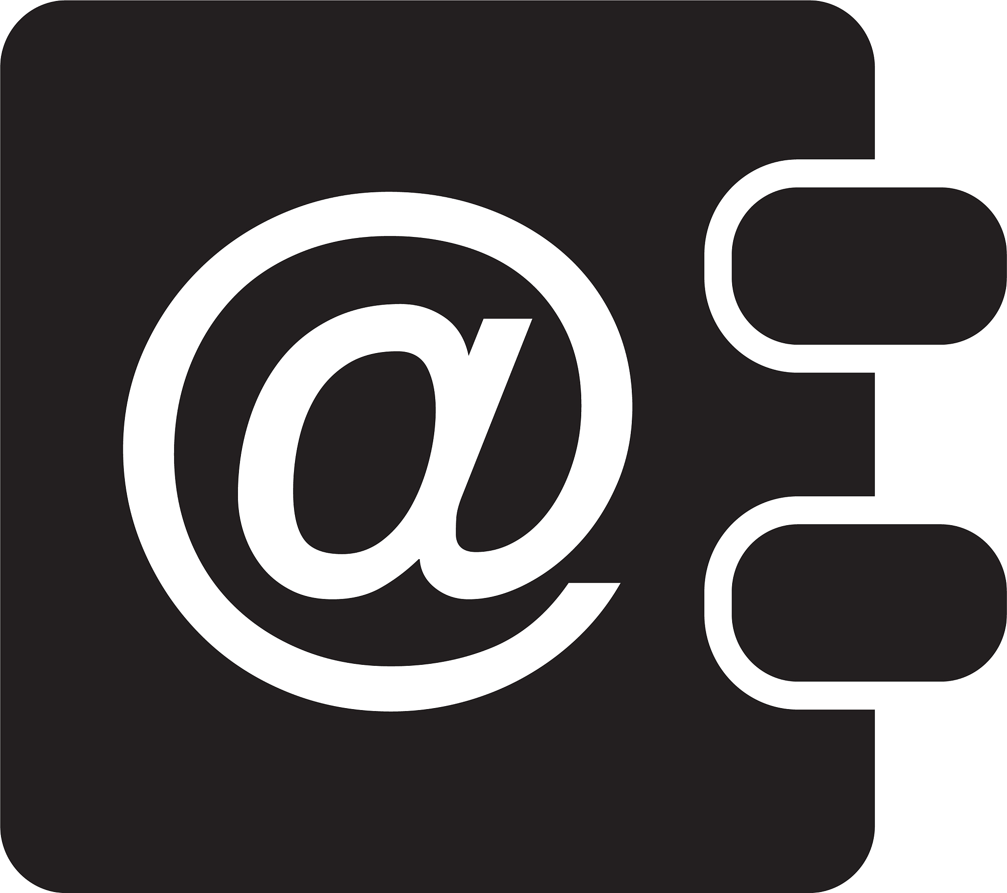 address book icon design