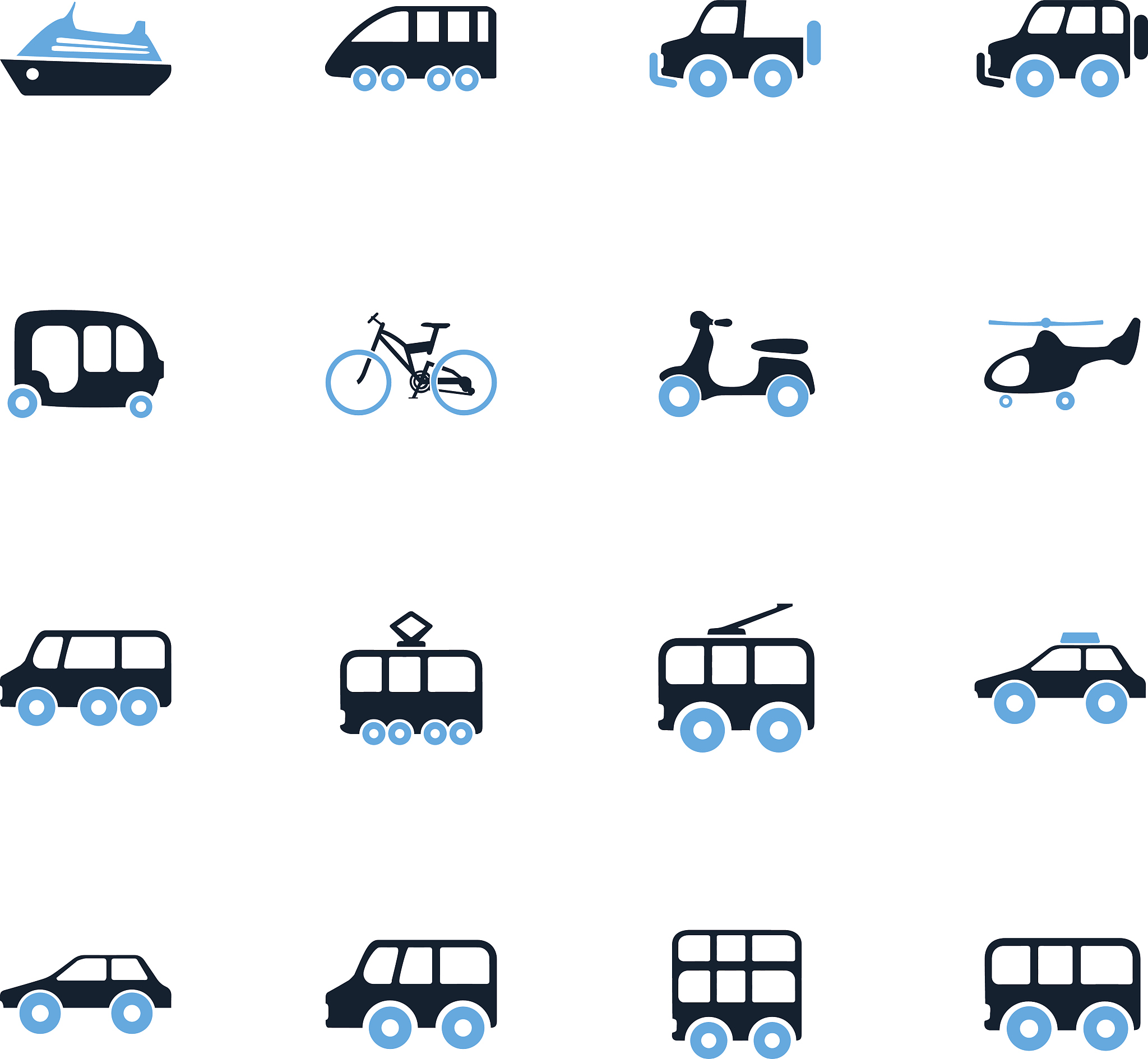 You have four pictures including a train a car a plane and a rhino Please write a dialogue by using function-based approach The script of a dialogue should be proper for a Chinese pupil