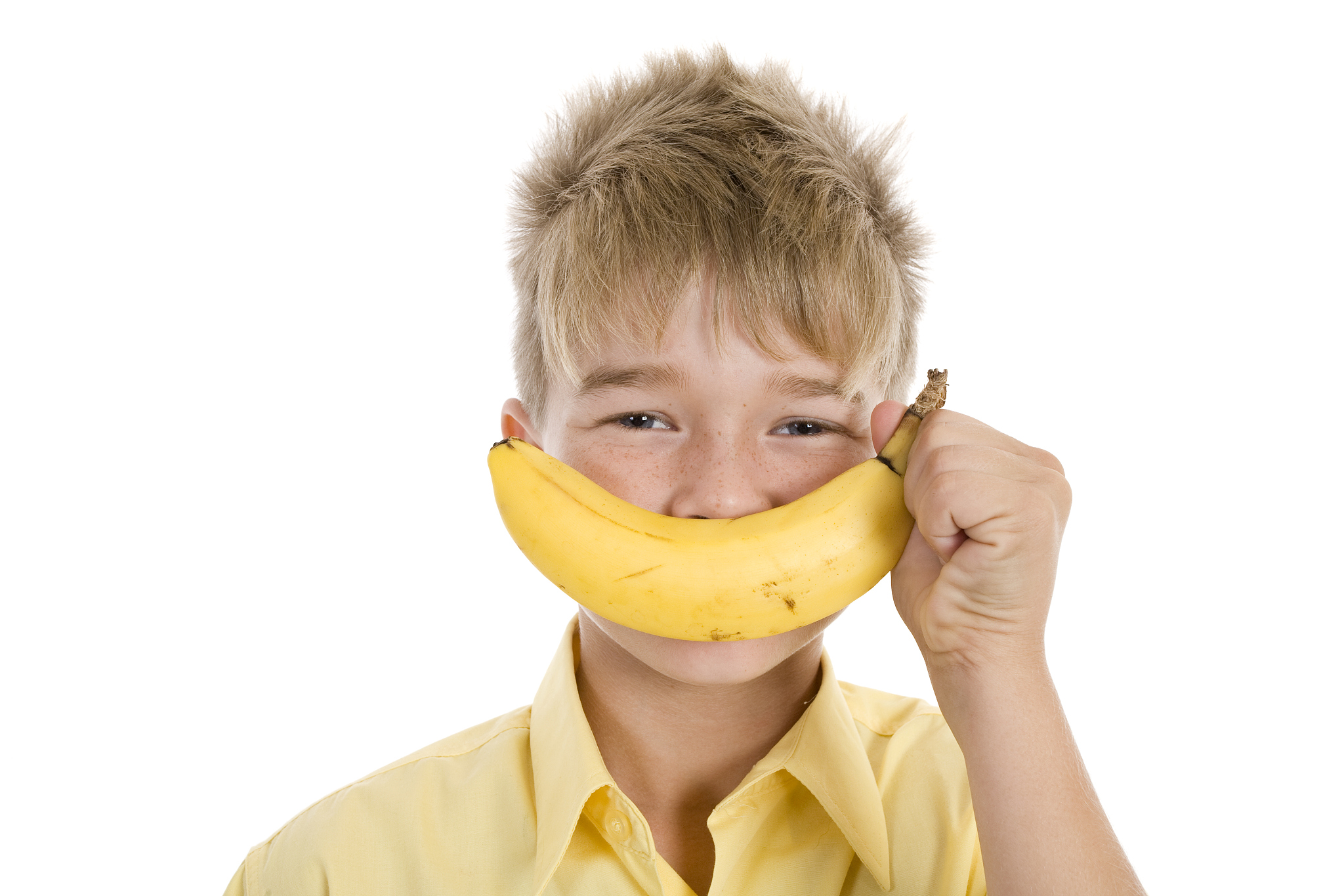 banana smile child