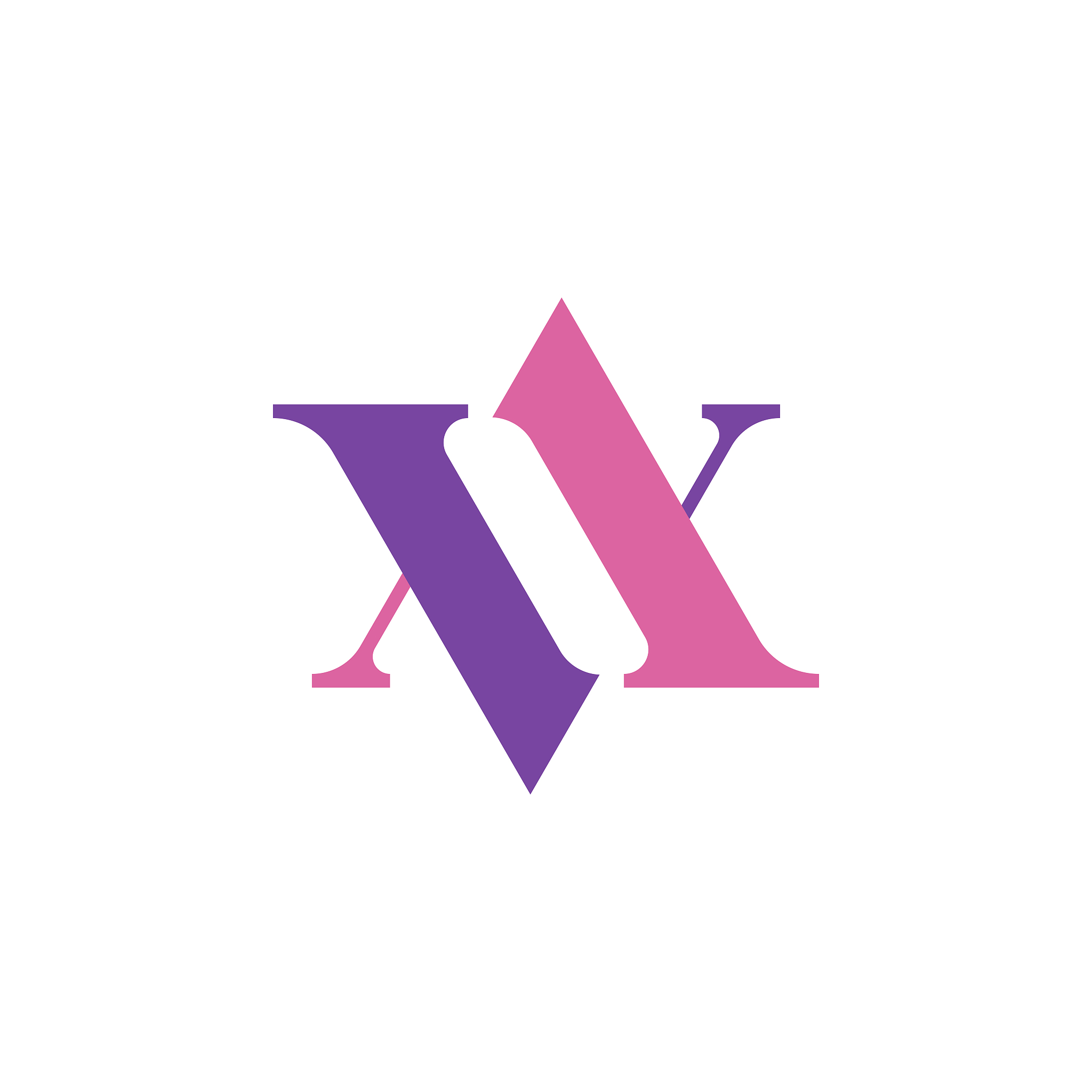 letter a and v logo design