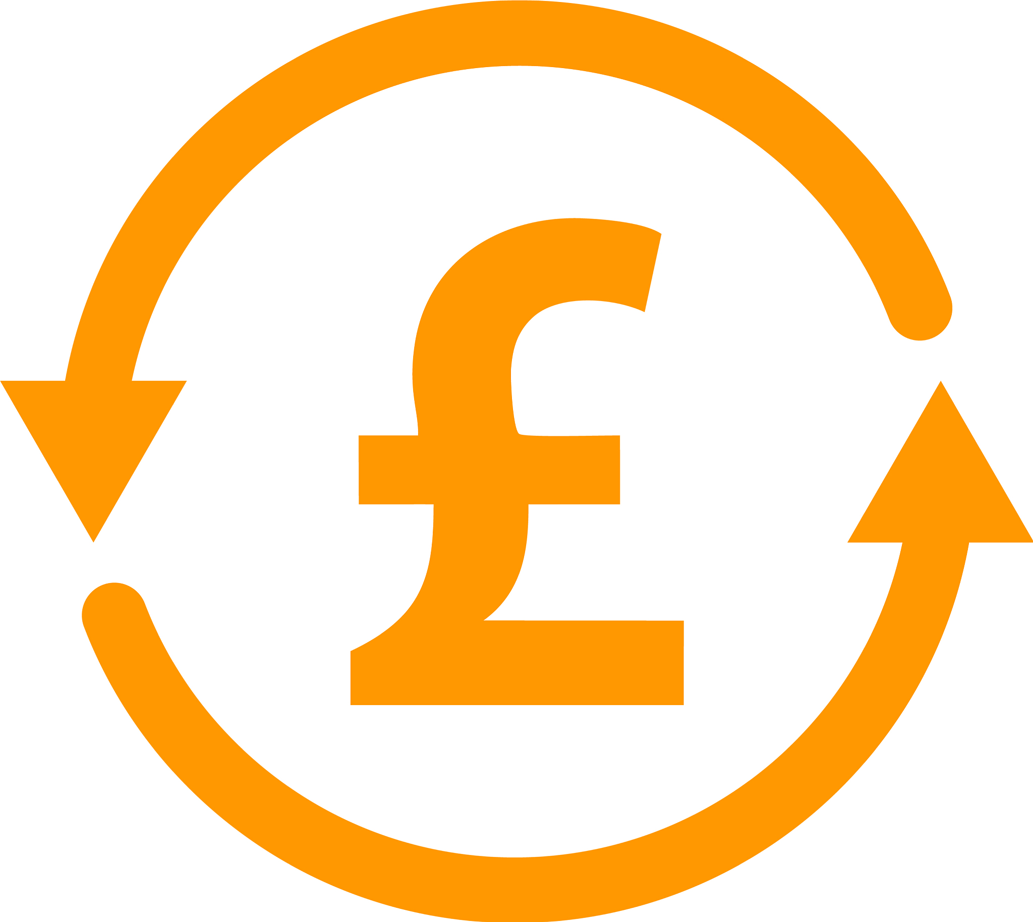 transfer stock market business logo icon design