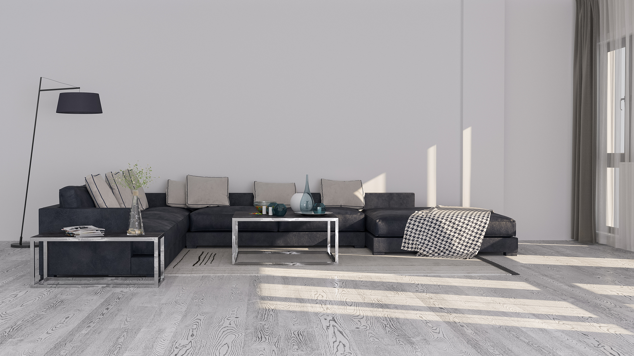 modern interior design. decorative background of a house, apartm