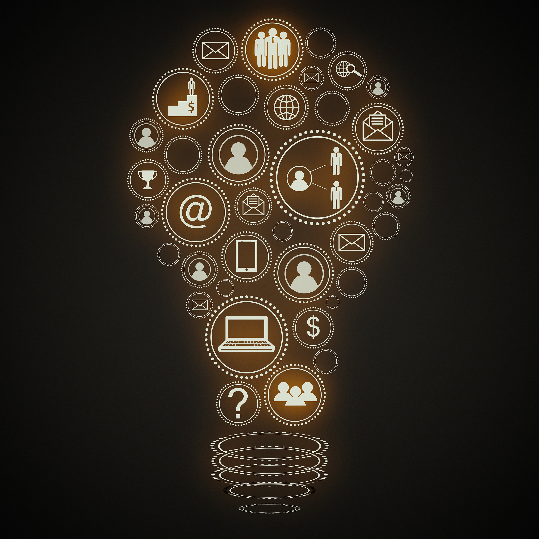 idea and communication concept